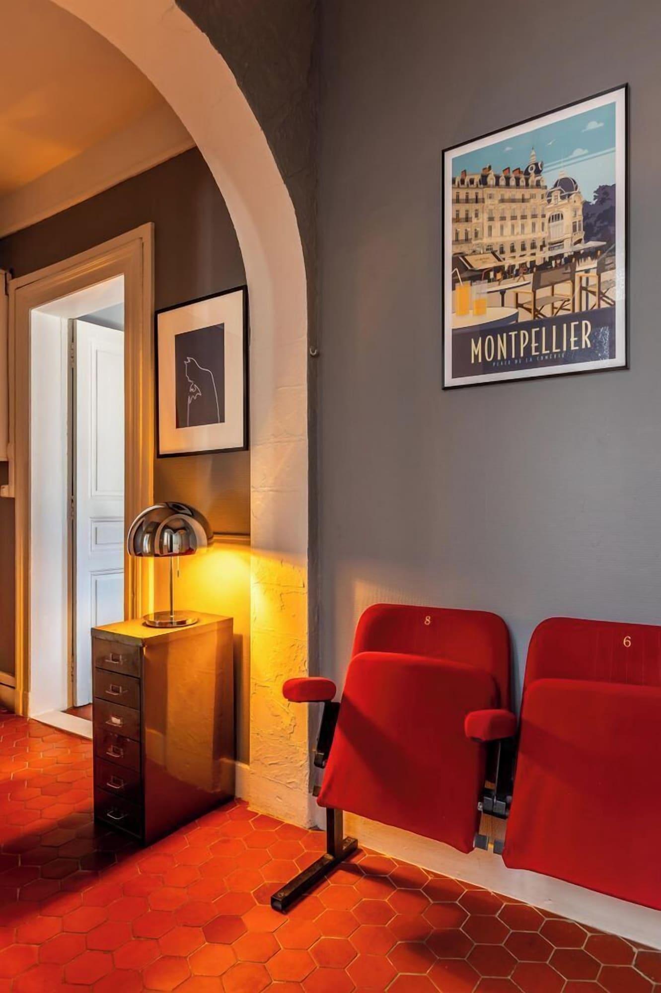 Vista Lobby Casa Roma Montpellier Bed&breakfast