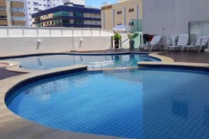 Alquiler Vacacional - Excellent Fit High Standard Large Balcony Building C / Pool and Gym 100m from the Sea
