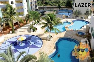 Alquiler Vacacional - Apartamento para 8 personas Excelente P.Q Aqtico Caldas Novas