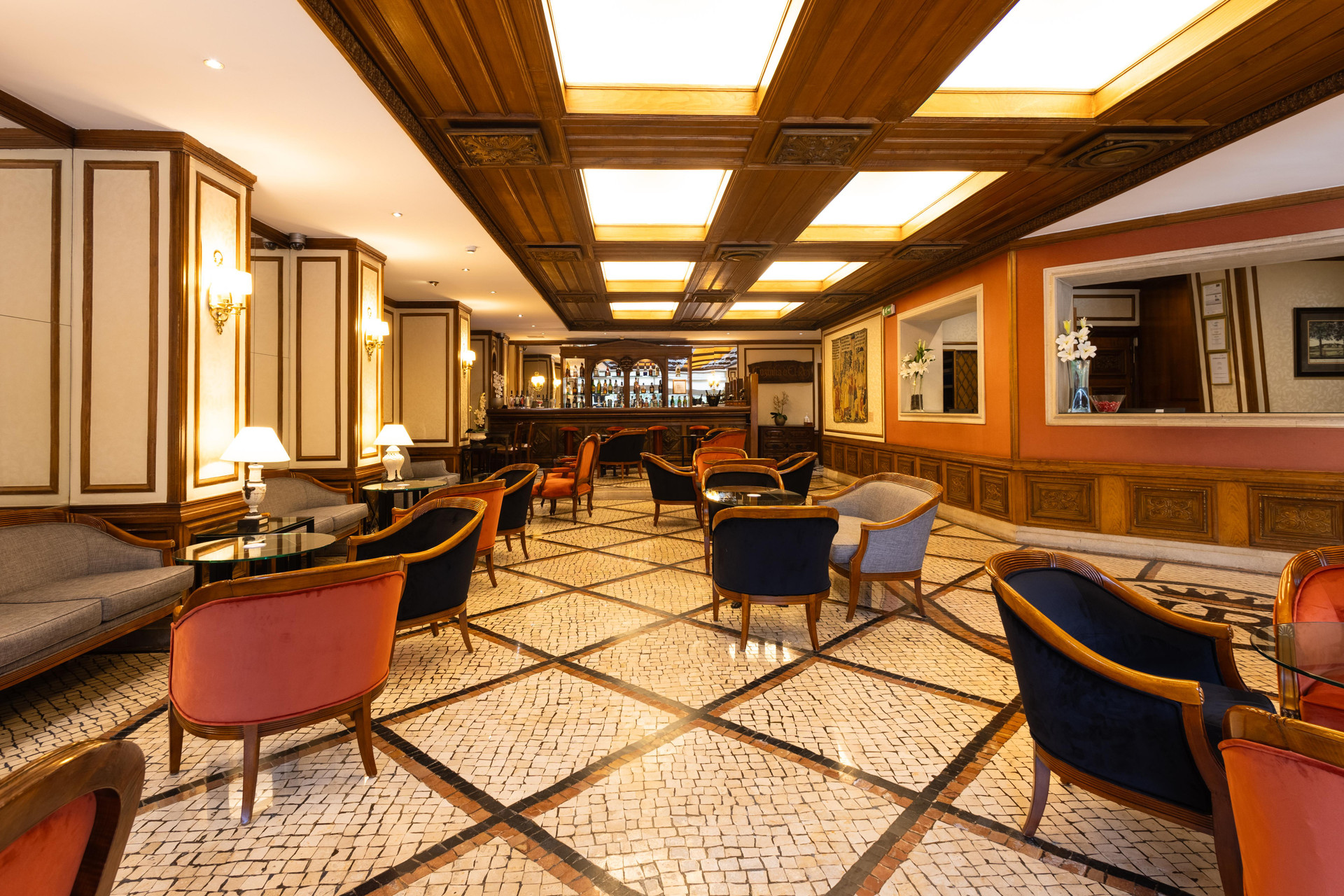 Vista Lobby SANA Rex Hotel