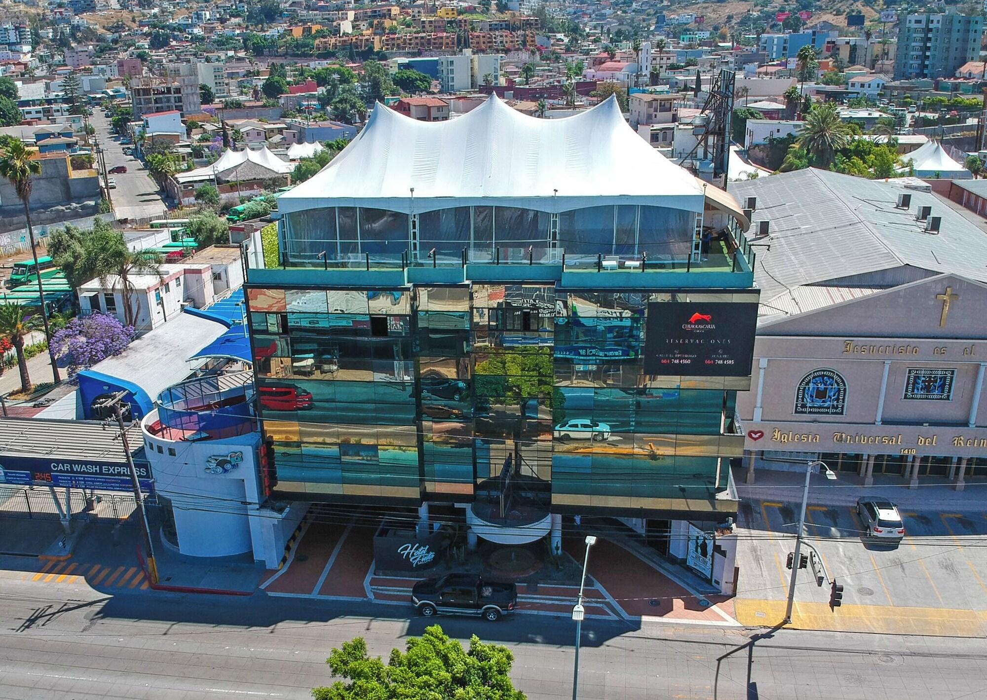 Vista Exterior Hotel Sunio City