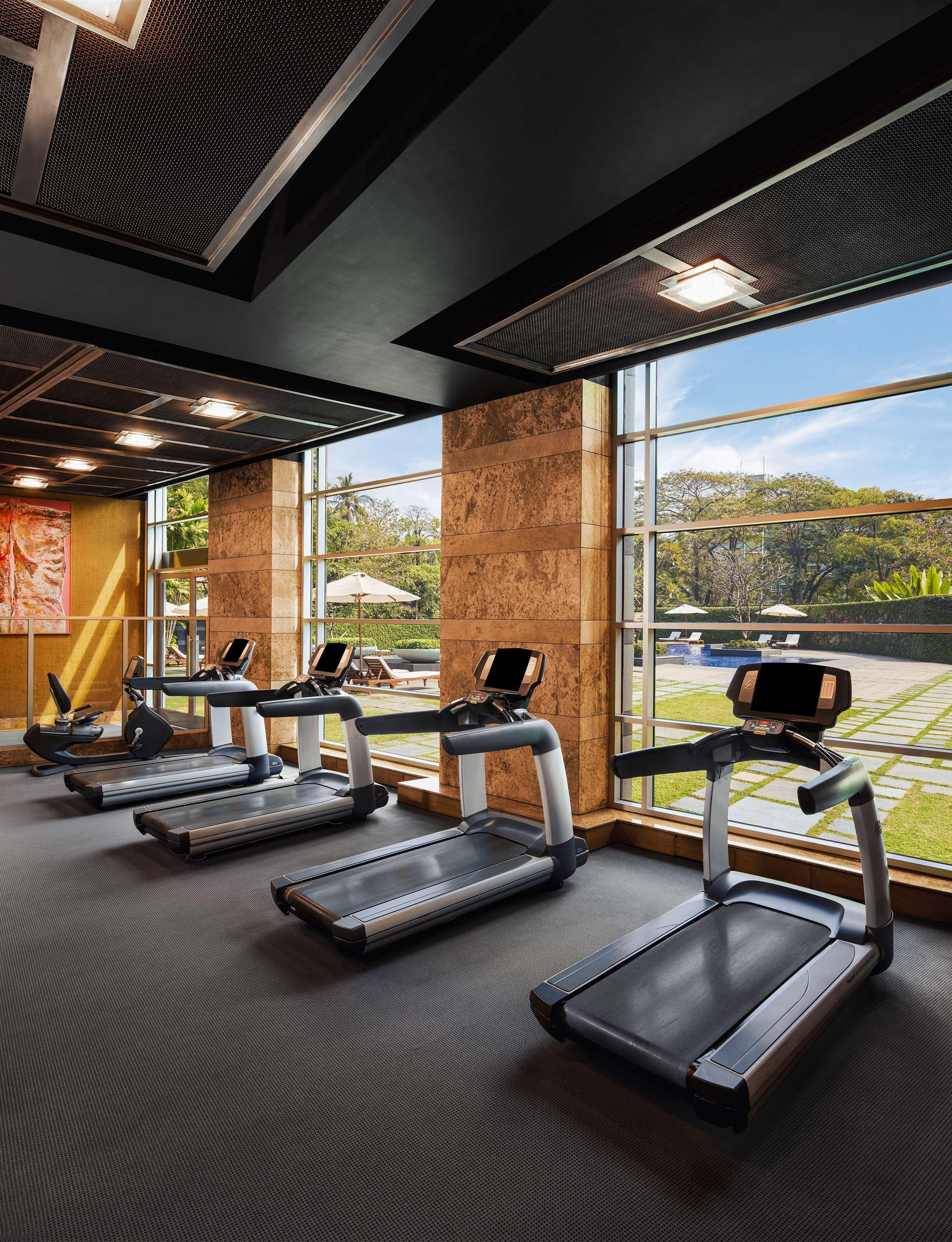 Gimnasio Grand Hyatt Mumbai Hotel and Serviced Apartments