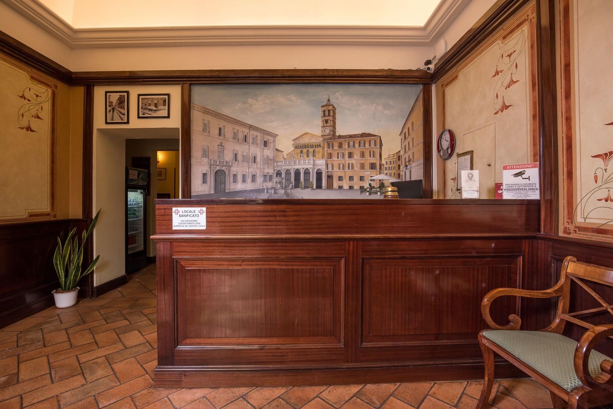 Vista Lobby Hotel Trastevere
