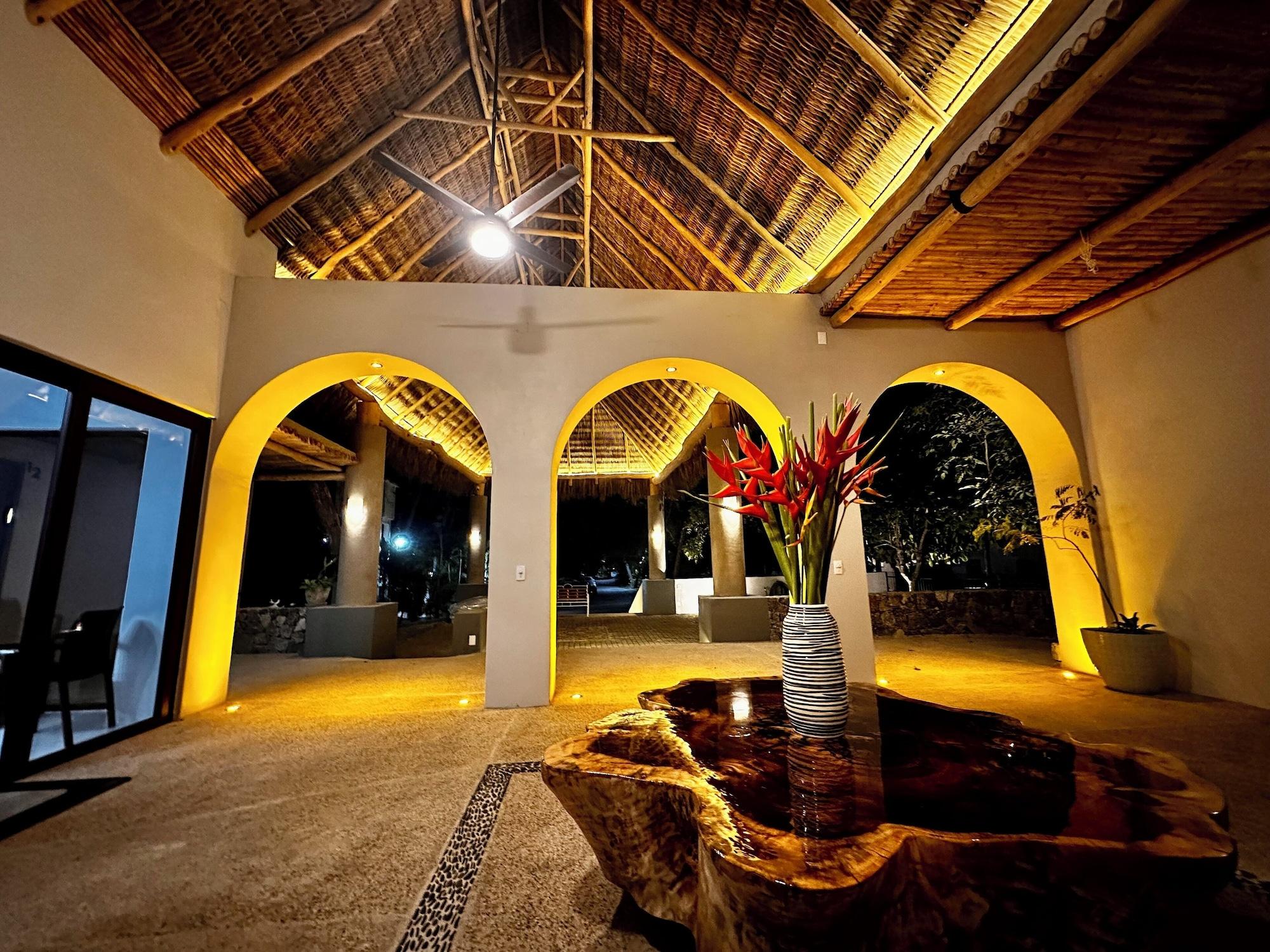 Vista Lobby Hotel Hacienda de Melaque