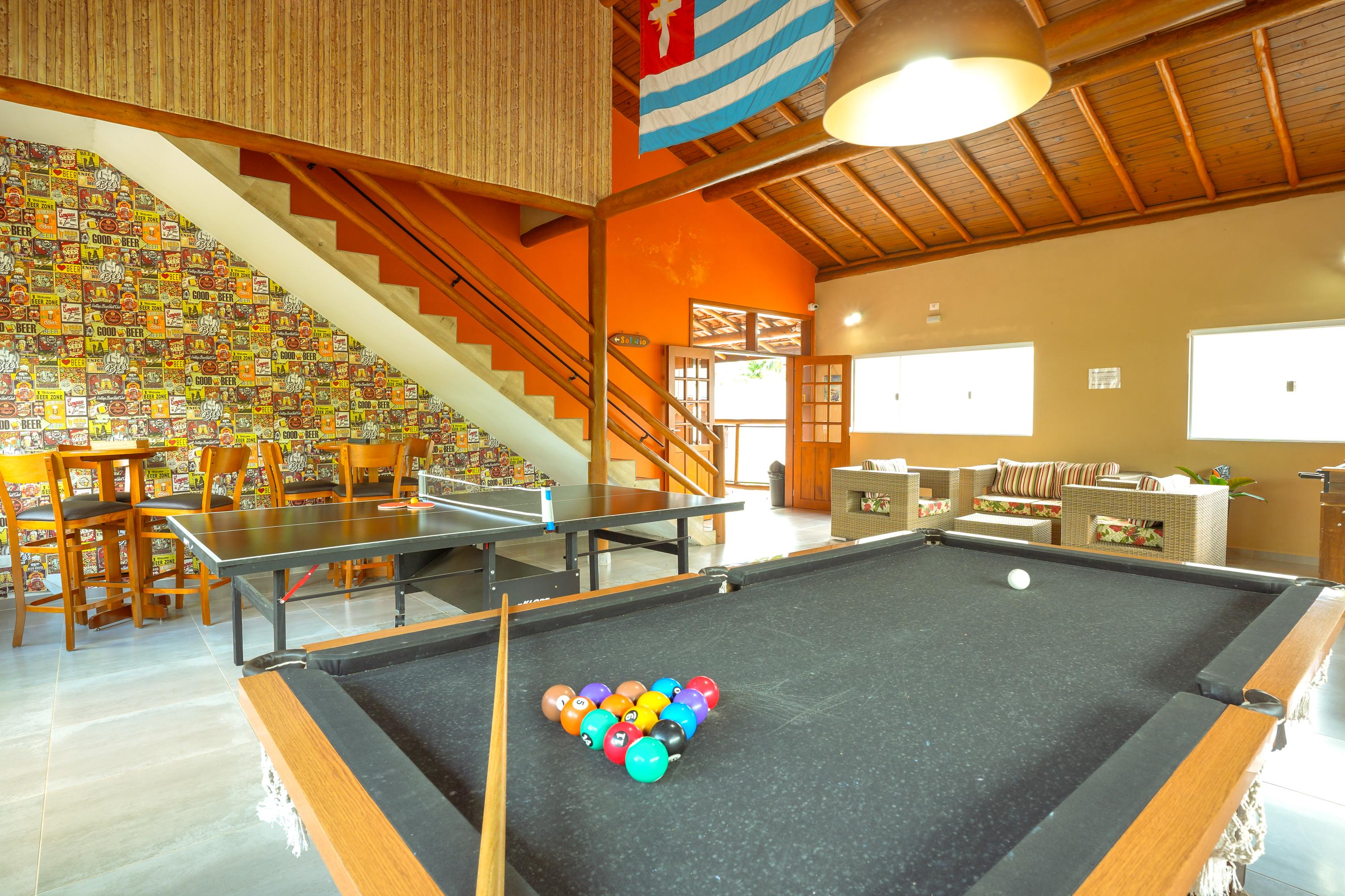 Salón de juegos VELINN Pousada Toca do Guaiamum