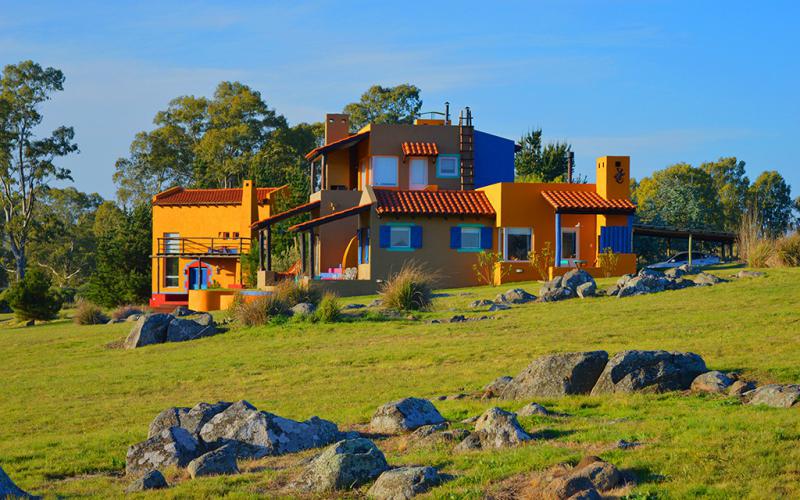 Vista Exterior Hostería Chacra Bliss
