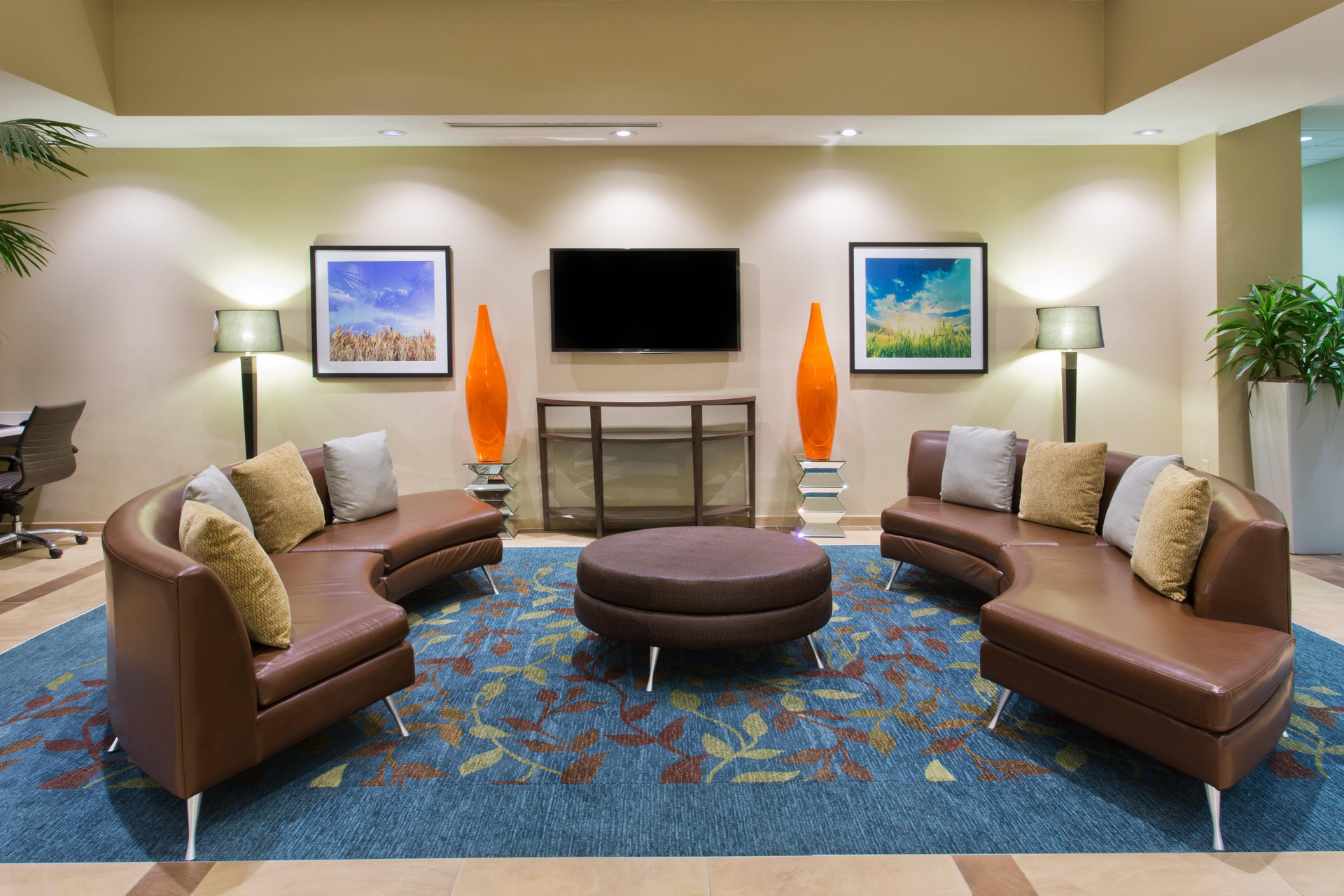 Vista Lobby Candlewood Suites Corpus Christi-Naval Base Area by IHG