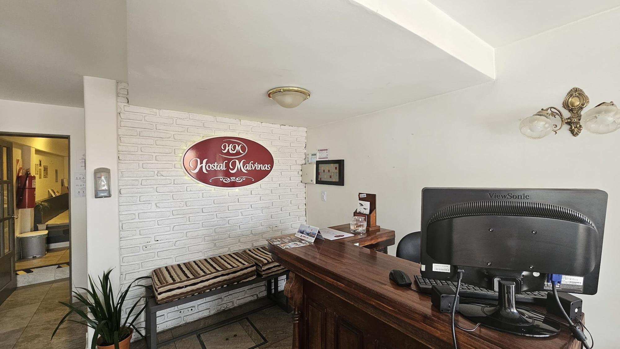 Vista Lobby Hostal Malvinas