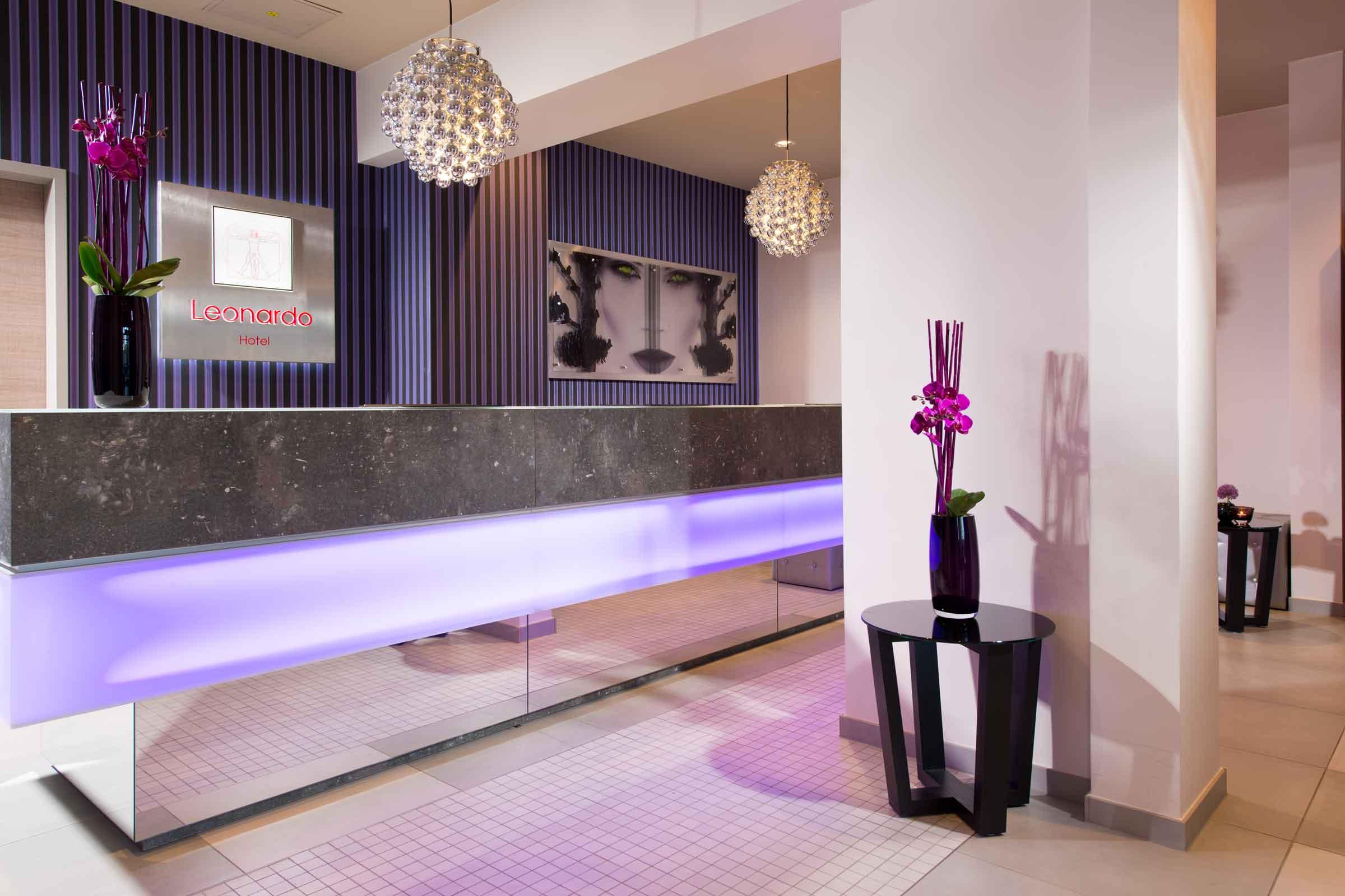 Vista Lobby Leonardo Hotel Munich City Olympiapark