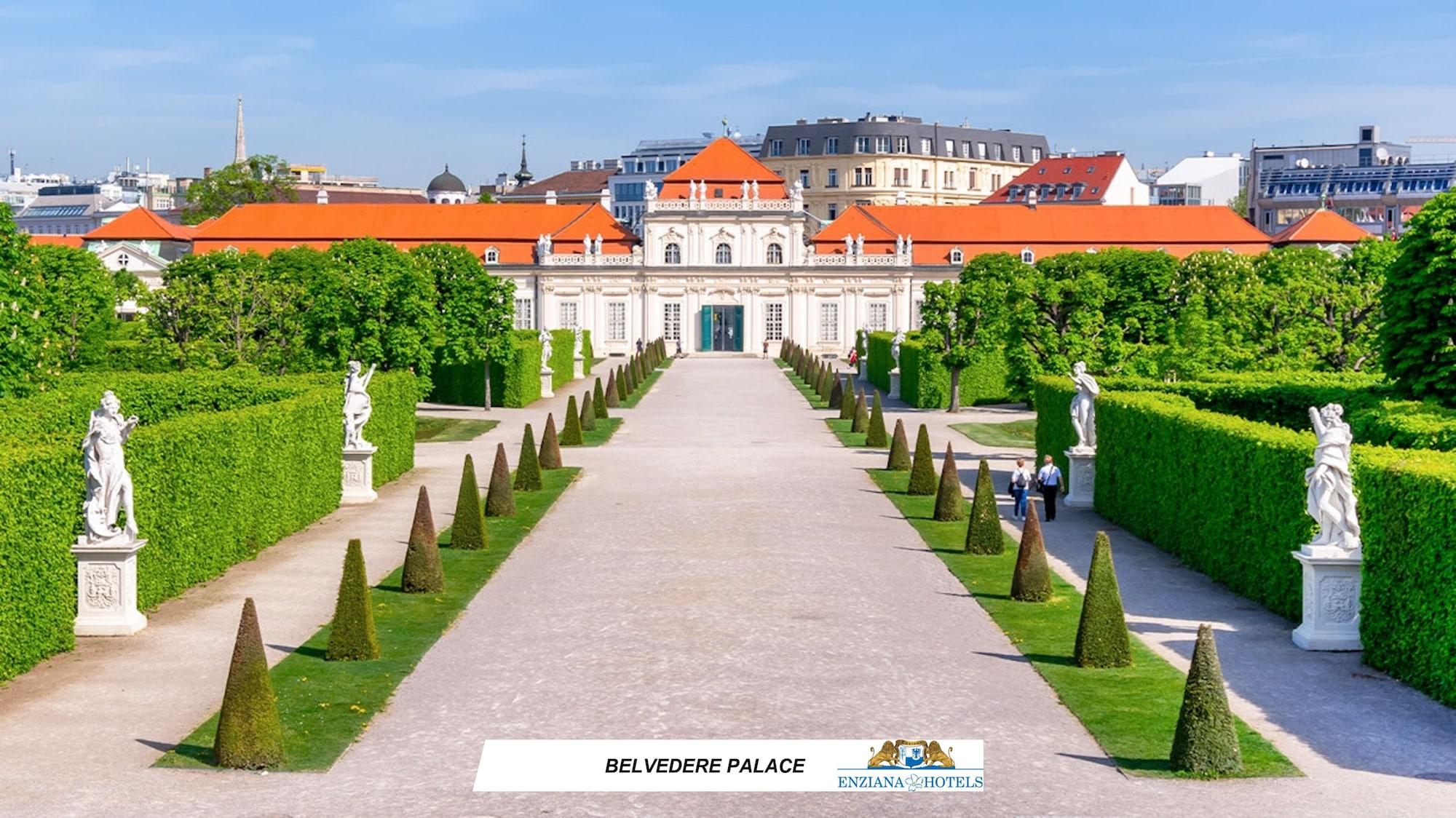 Vista Exterior Hotel Enziana Wien