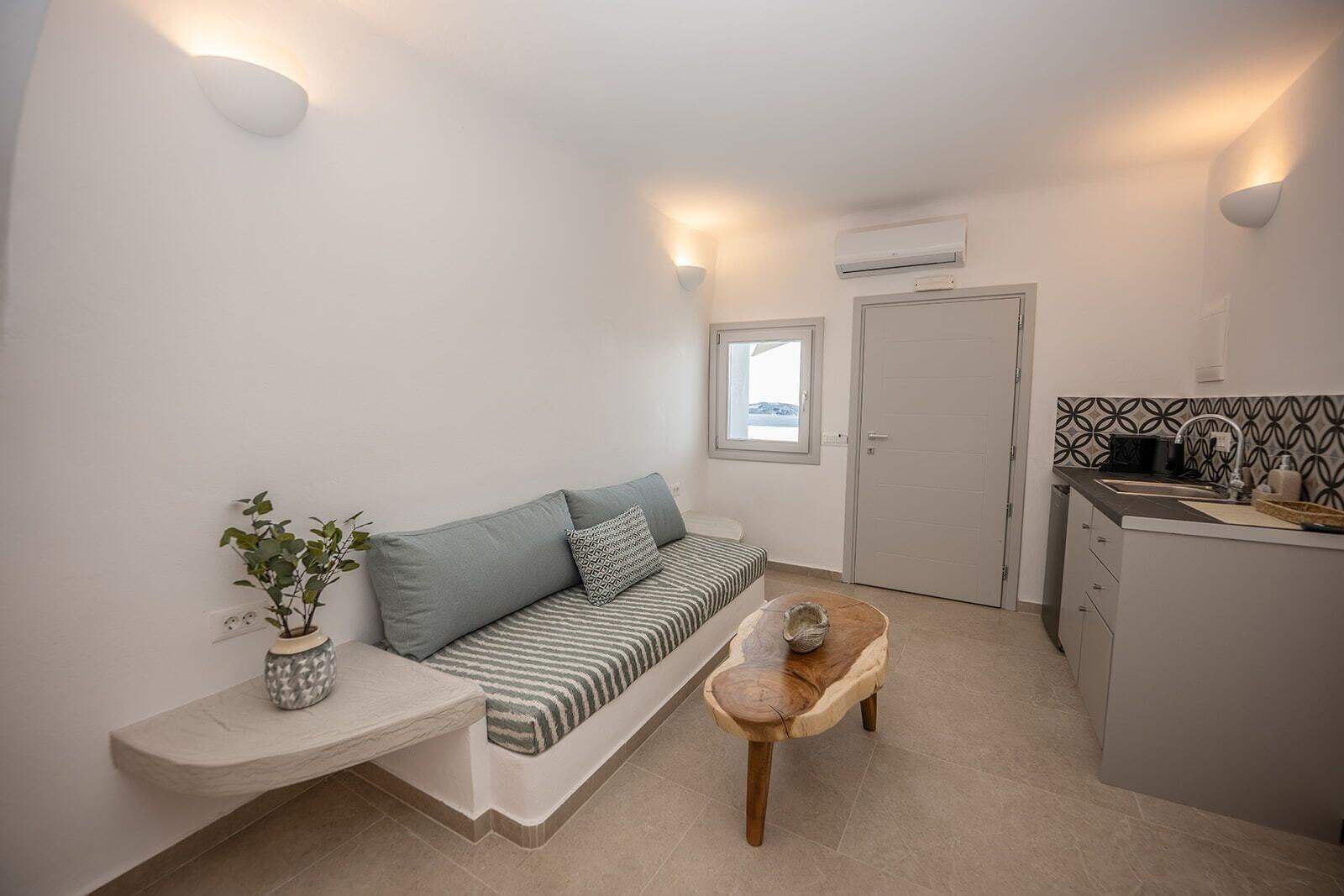 Equipamiento de Habitación Three Domes Oia - an Iconic Collection