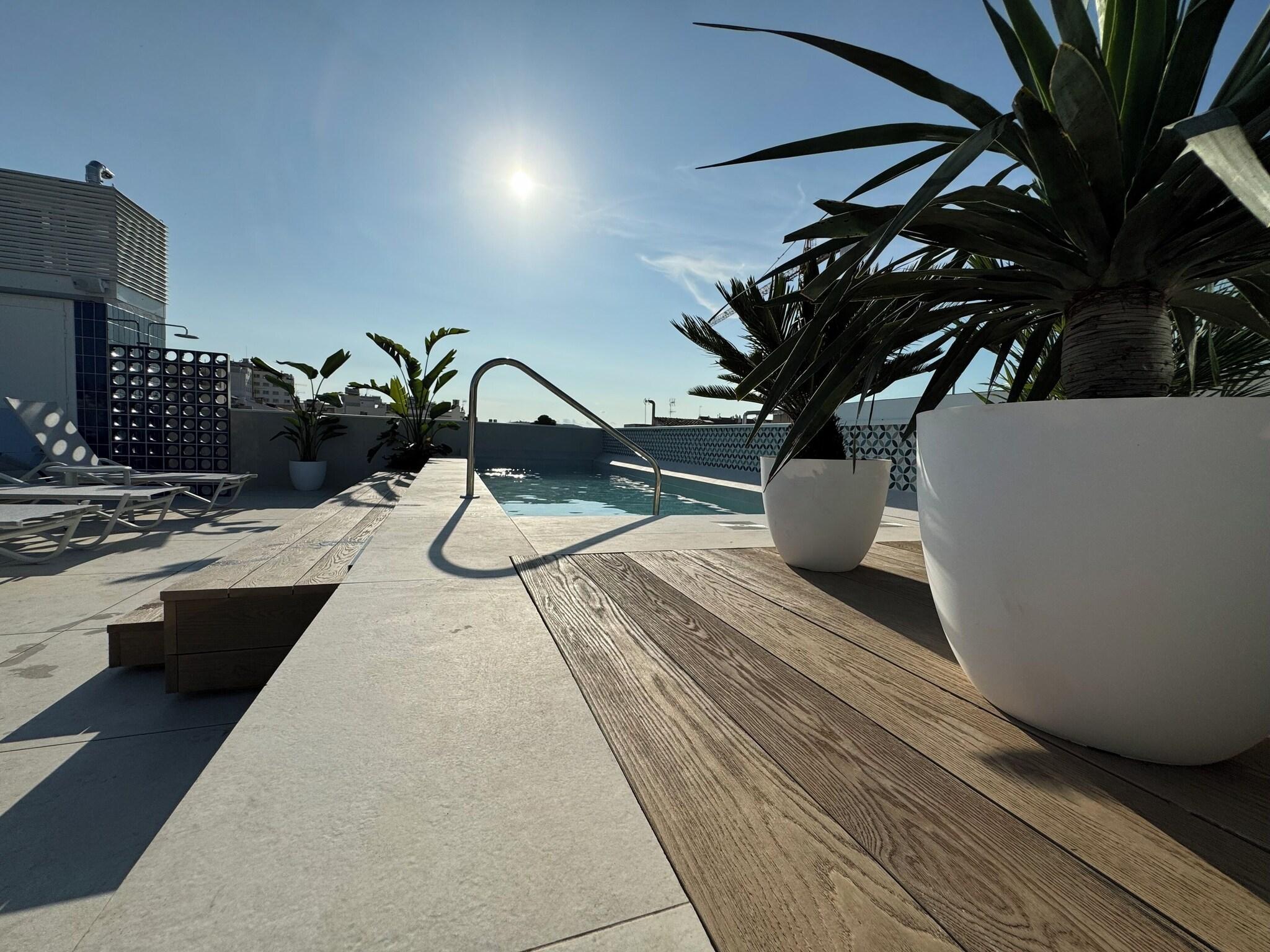 Vista Piscina Hotel Alenti