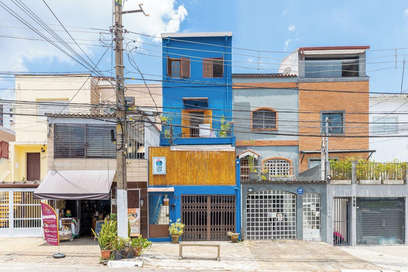 Vista Exterior Hostel Casa Azul