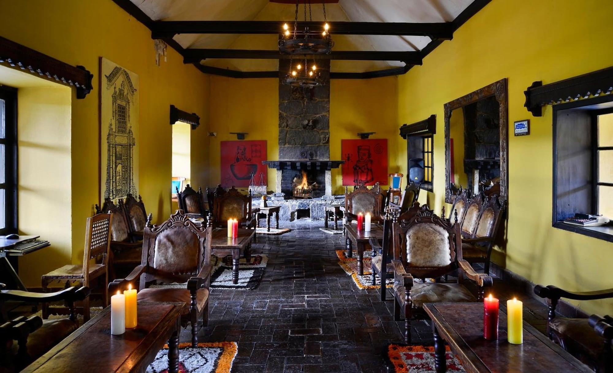 Vista Lobby Hotel Hacienda el Salitre