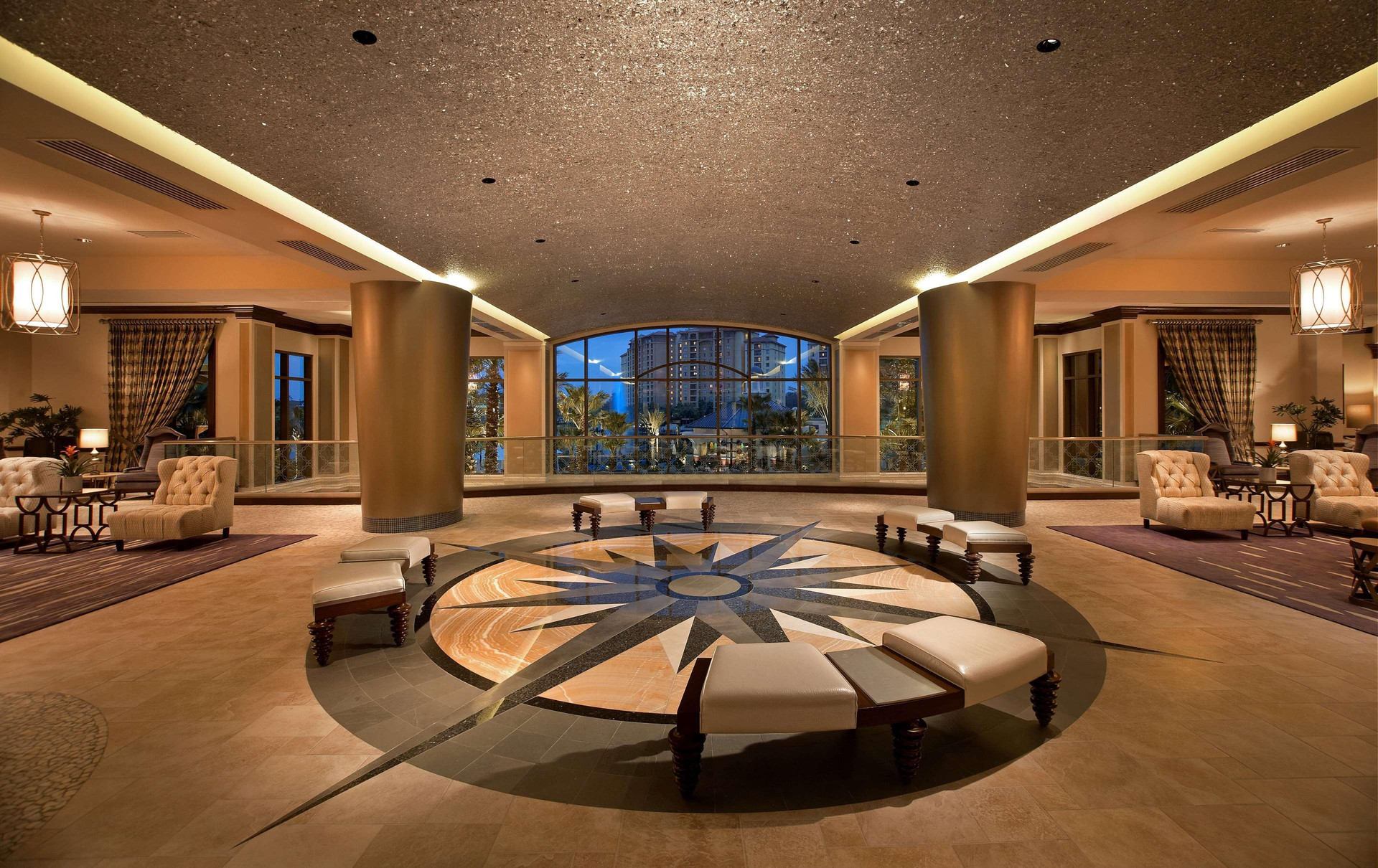 Vista Lobby Wyndham Grand Orlando Resort Bonnet Creek