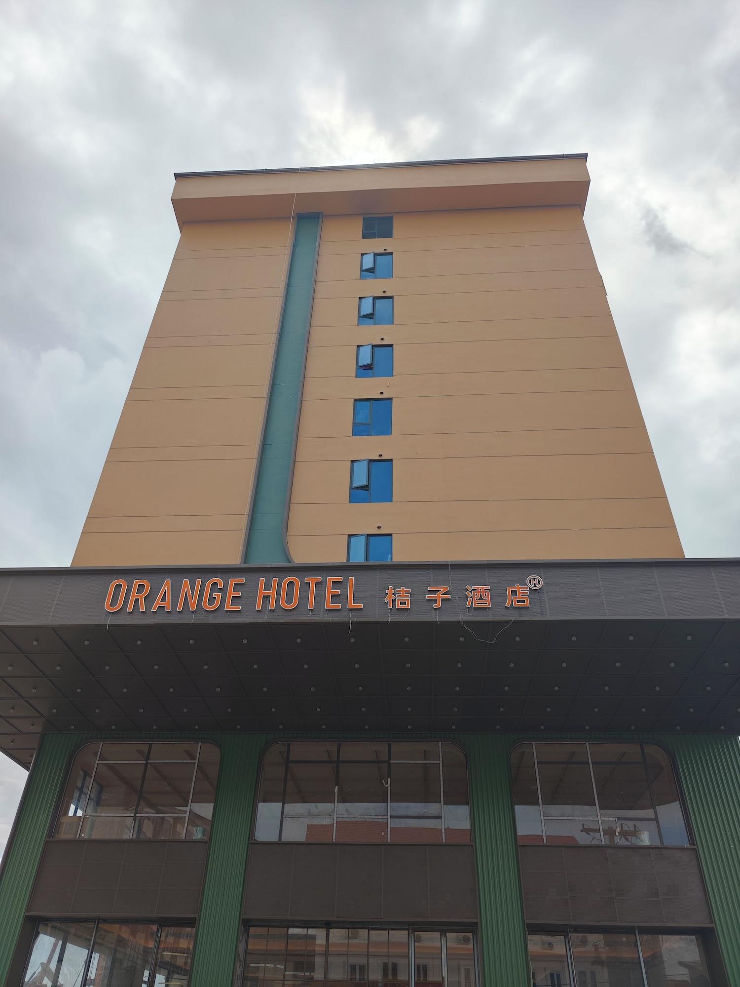 Vista Exterior Orange Hotel Vientiane airport