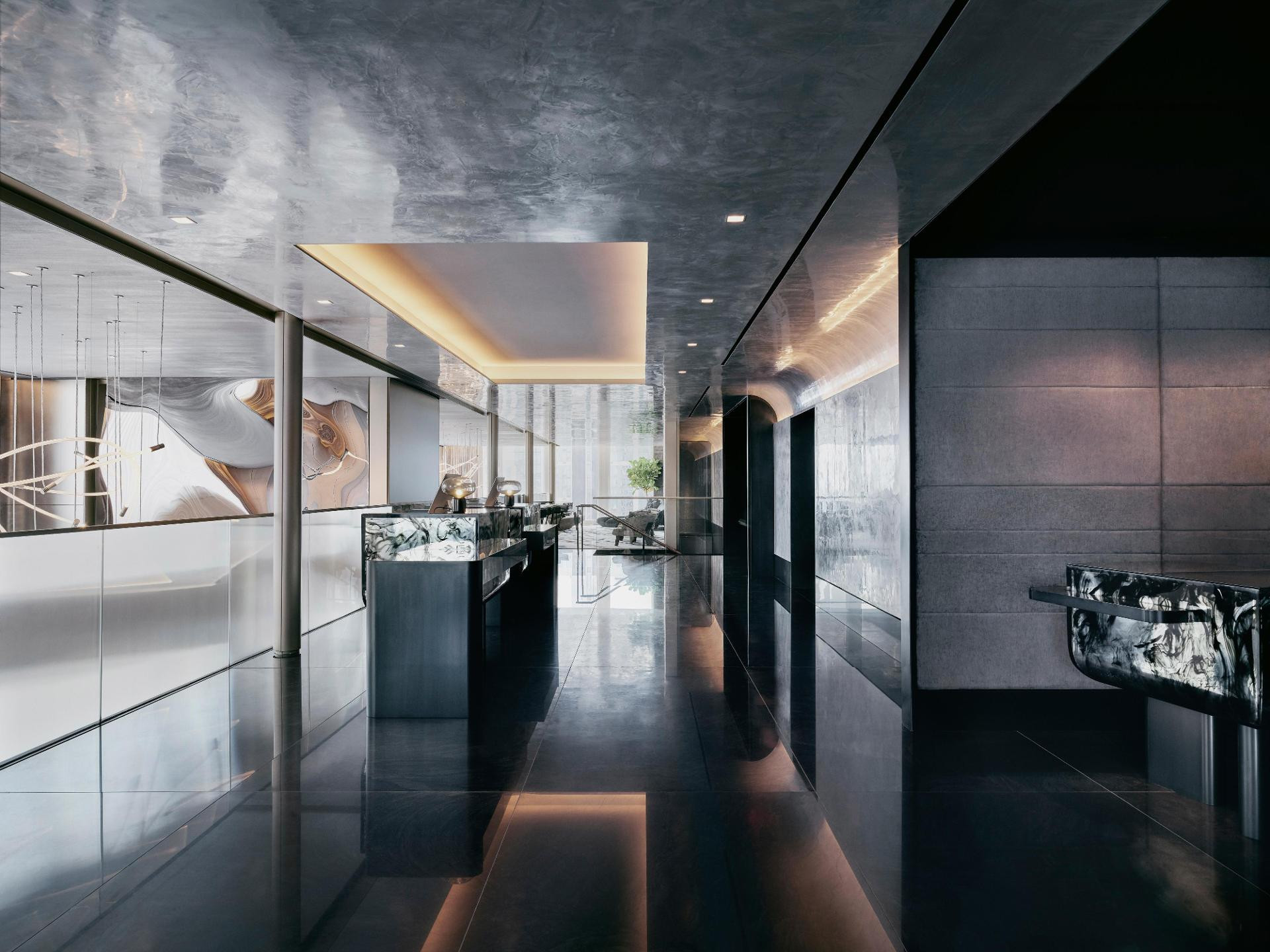Vista Lobby Equinox Hotel New York