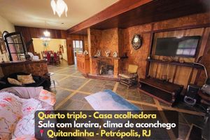 Alquiler Vacacional - Quarto triplo casa aconchegante Petrópolis RJ