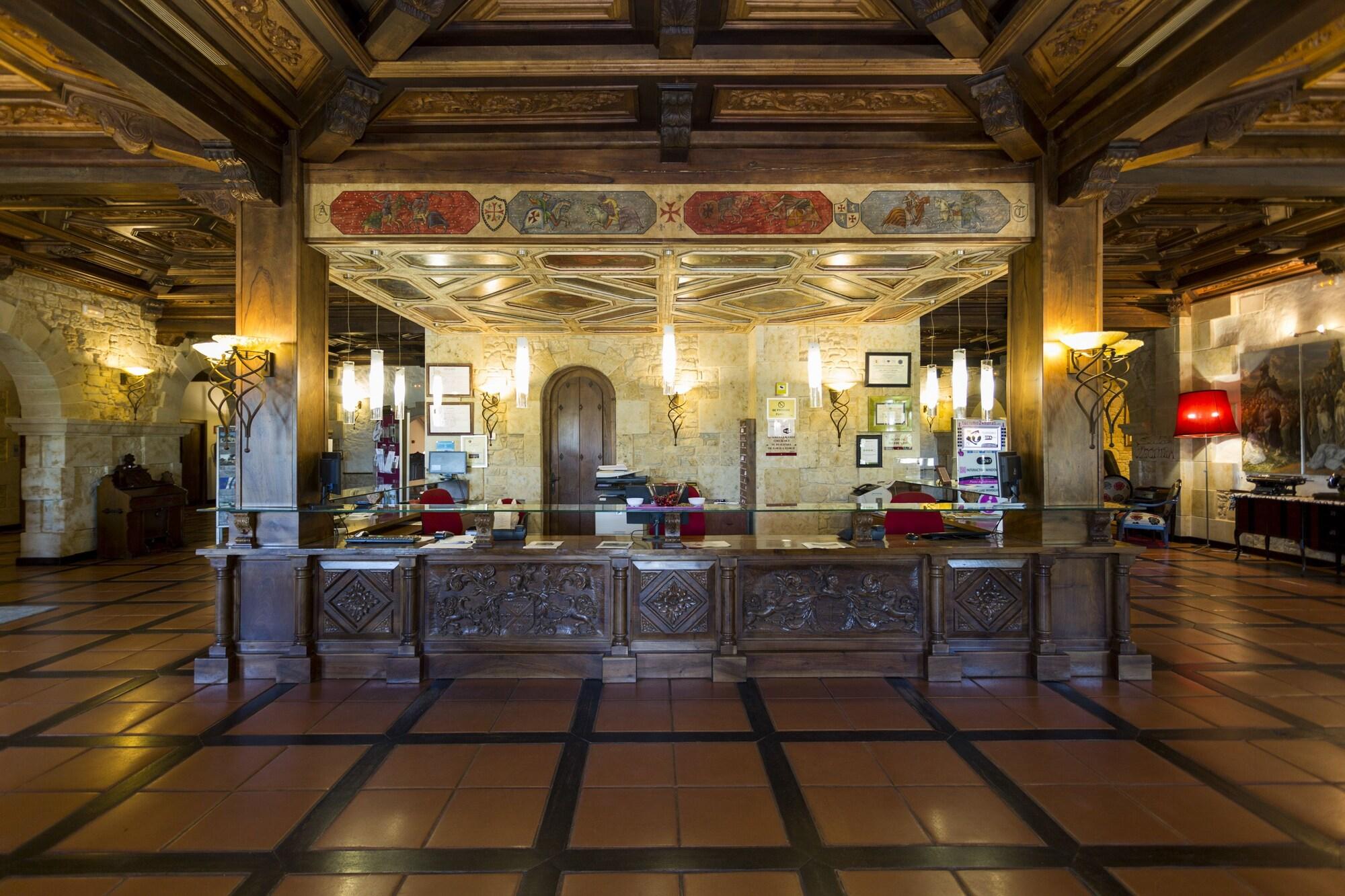 Vista Lobby Hotel SPA Abadía de Los Templarios