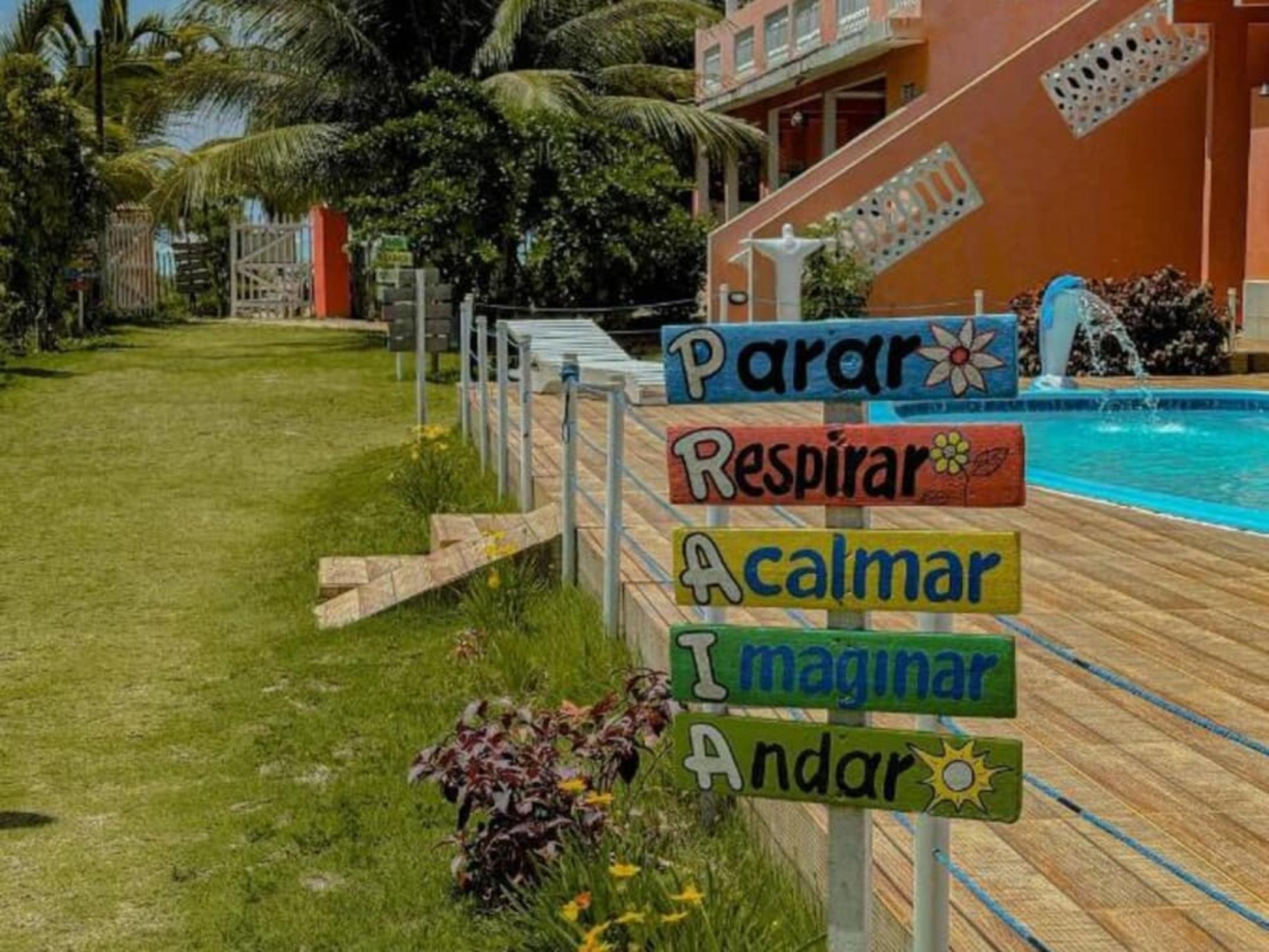 Vista Piscina Pousada Xaréu Maragogi