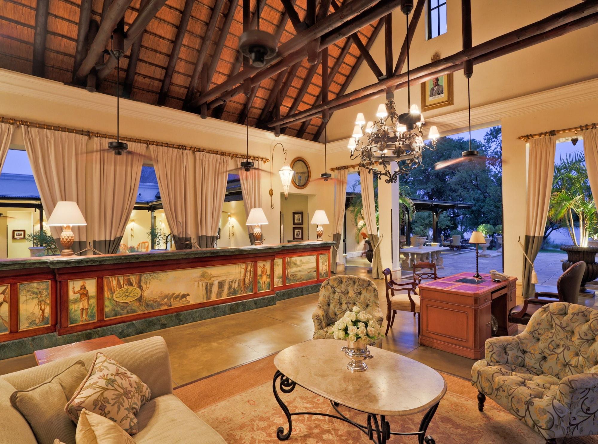 Vista Lobby Royal Livingstone Victoria Falls Zambia Hotel by Anantara