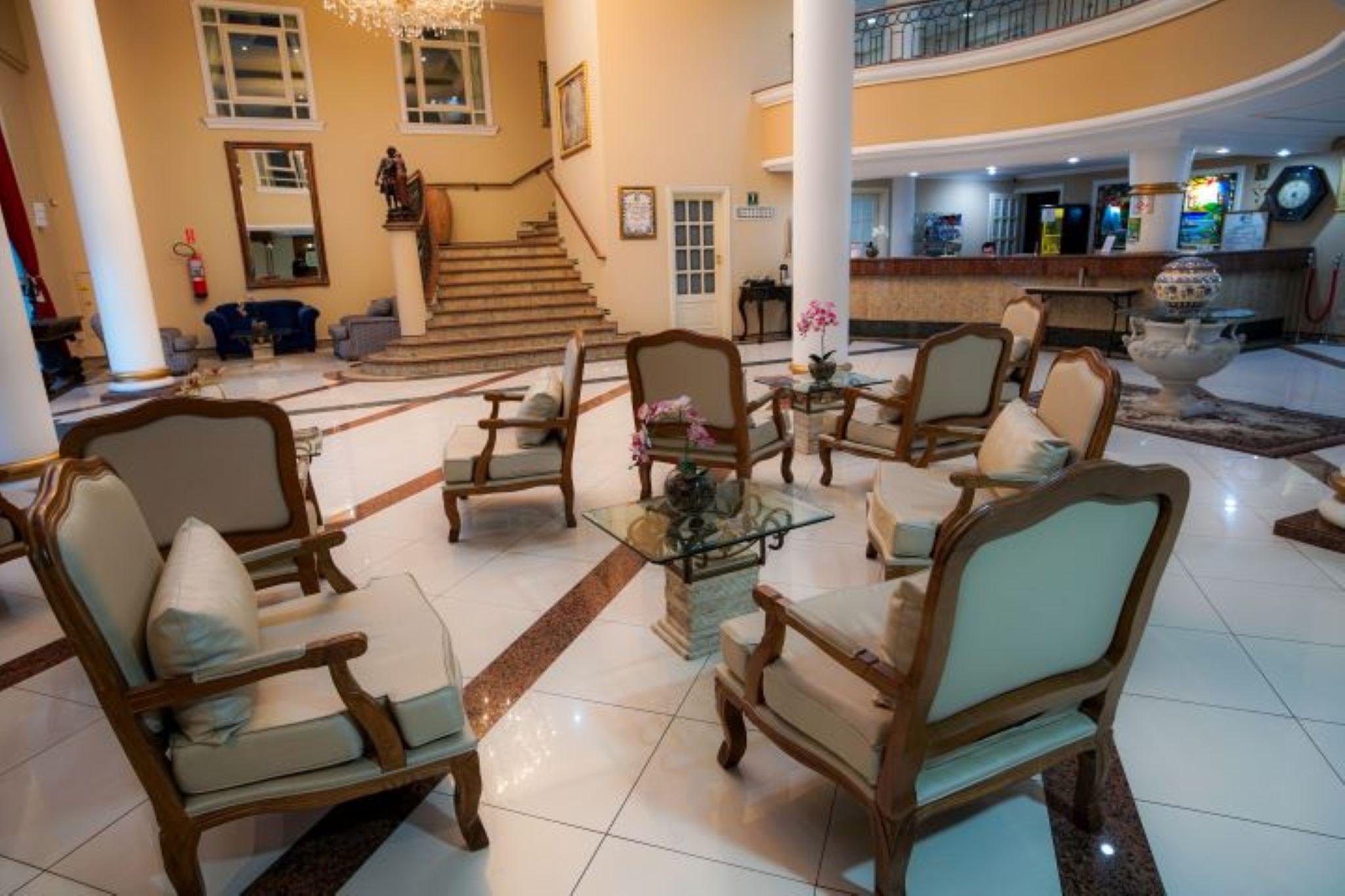 Vista Lobby Hotel Euro Suite Campinas By Nacional Inn