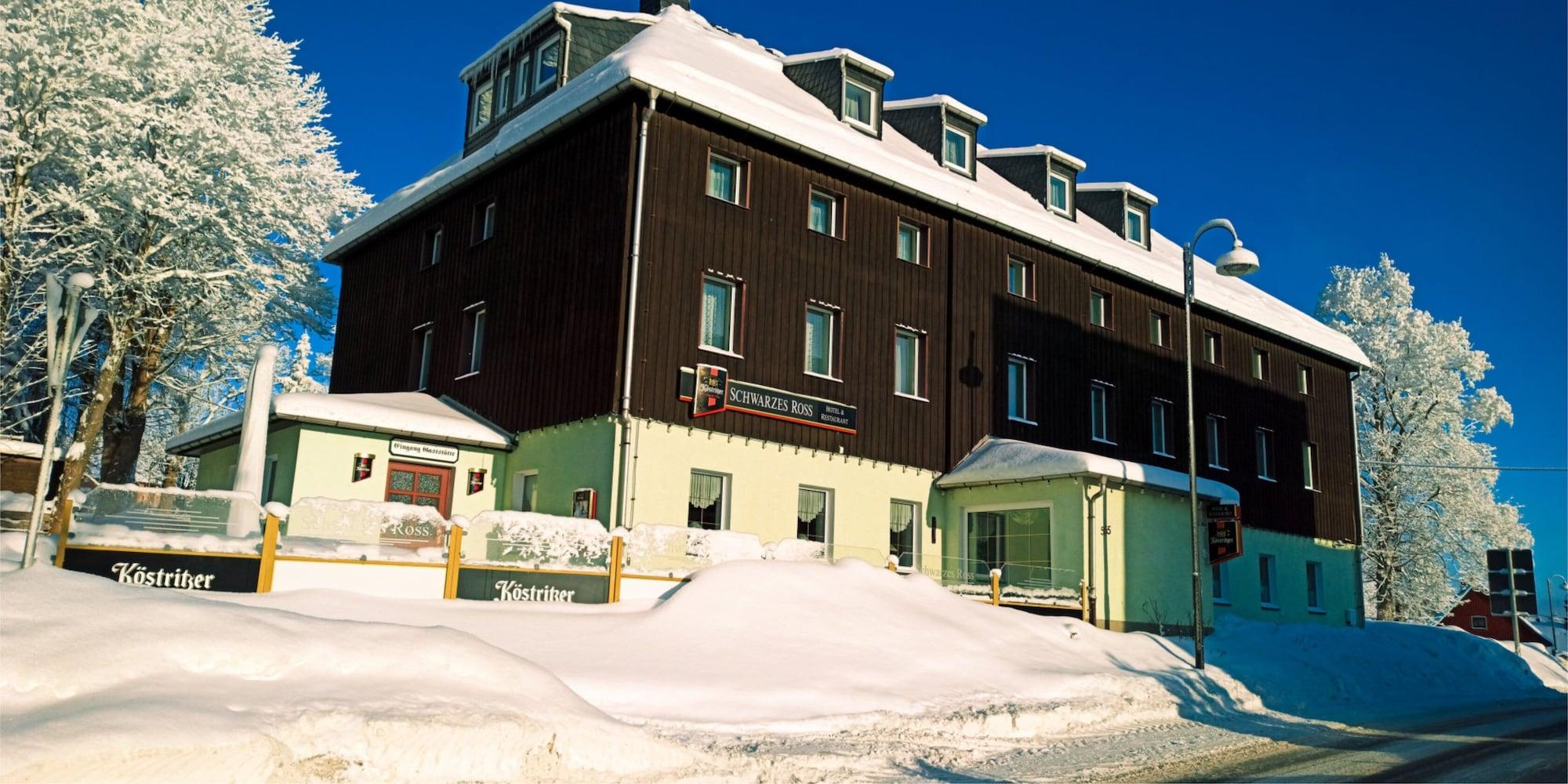 Vista Exterior Hotel Restaurant Schwarzes Ross