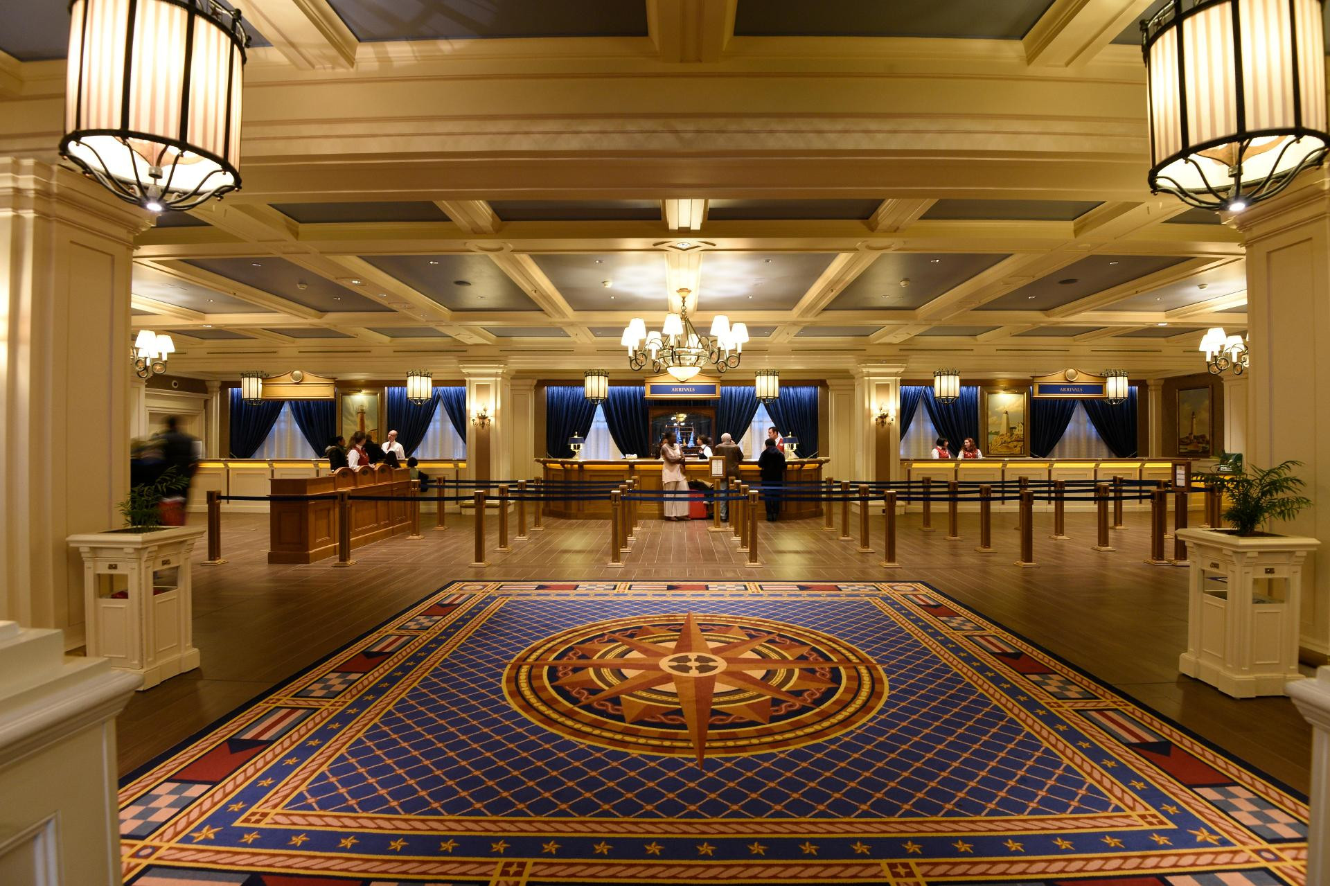 Vista Lobby Disney Newport Bay Club