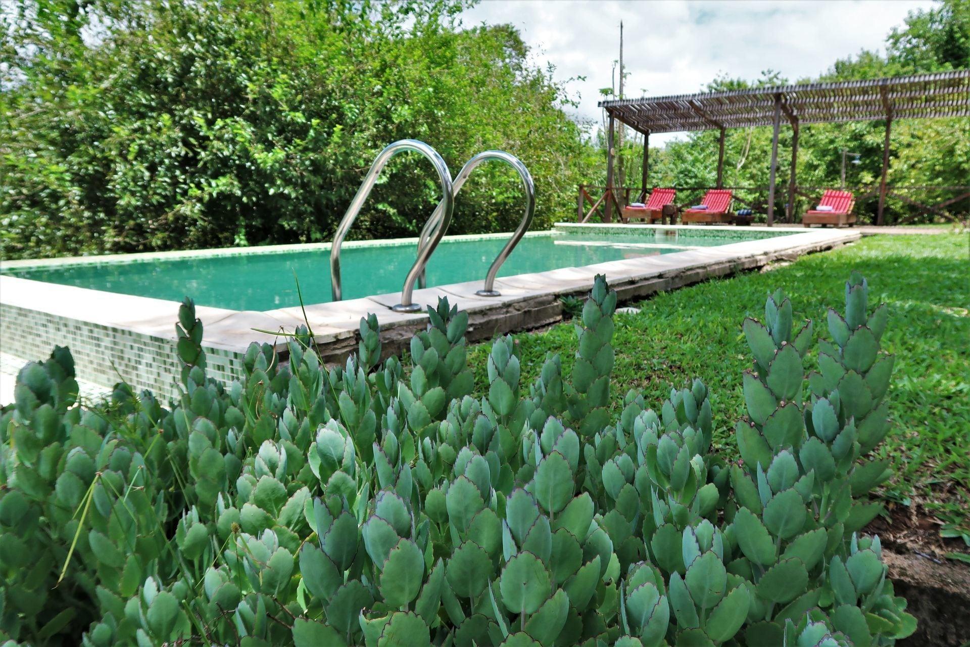Vista Piscina El Soberbio Lodge