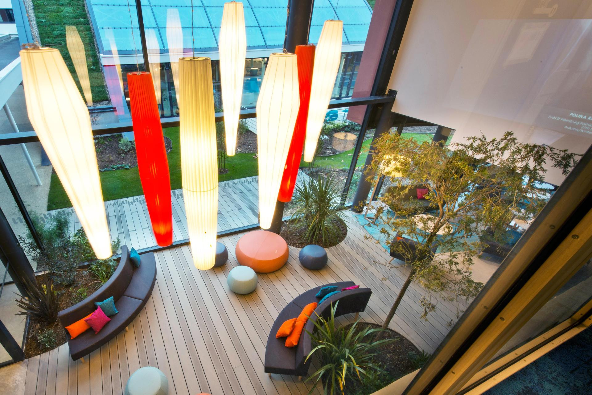 Vista Lobby Nomad Hotel Roissy CDG
