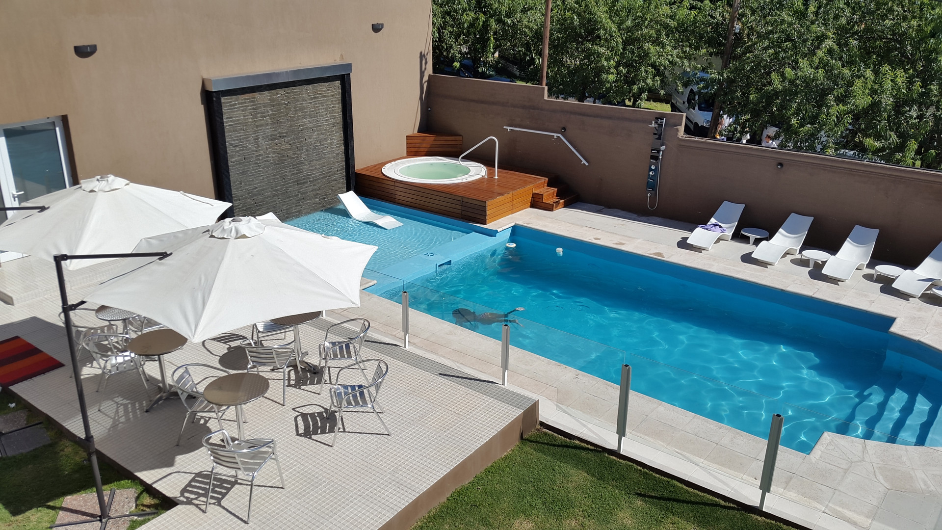 Vista Piscina Hotel Puntano