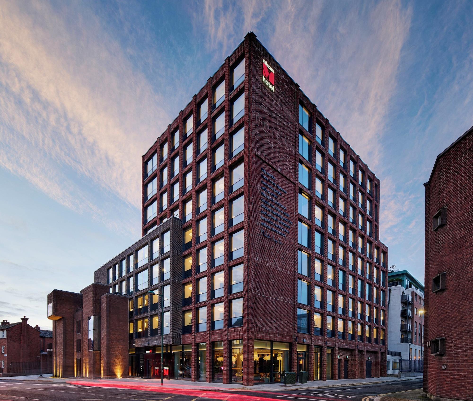 Vista Exterior citizenM Dublin St Patrick's