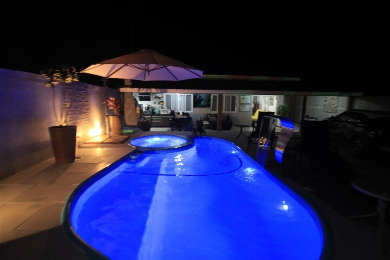 Vista Piscina Pousada Captain Morgan