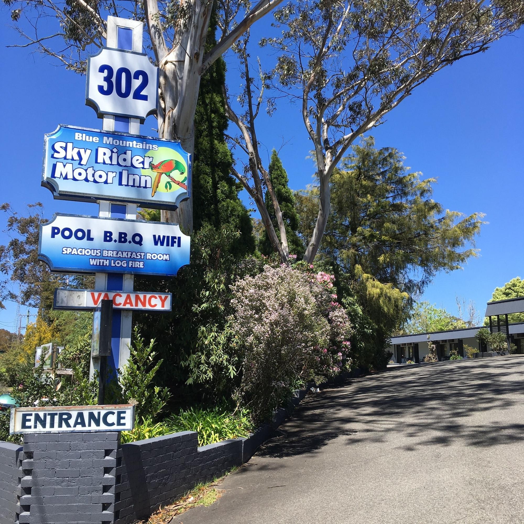 Vista Exterior Sky Rider Motor Inn