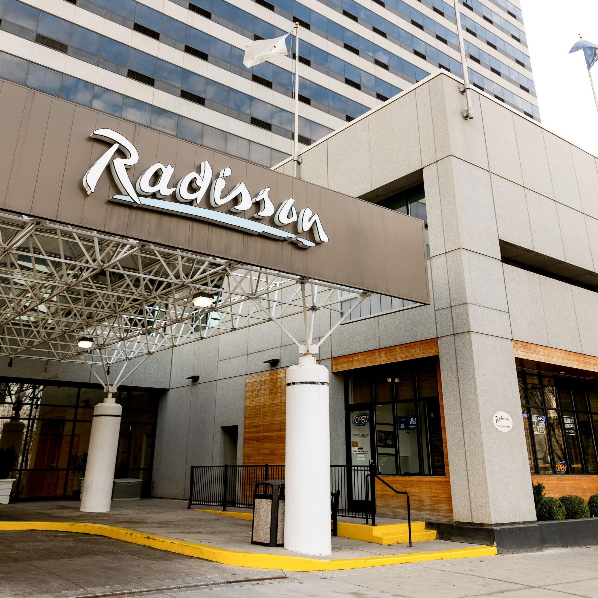 Vista Exterior Radisson Hotel Salt Lake City Downtown
