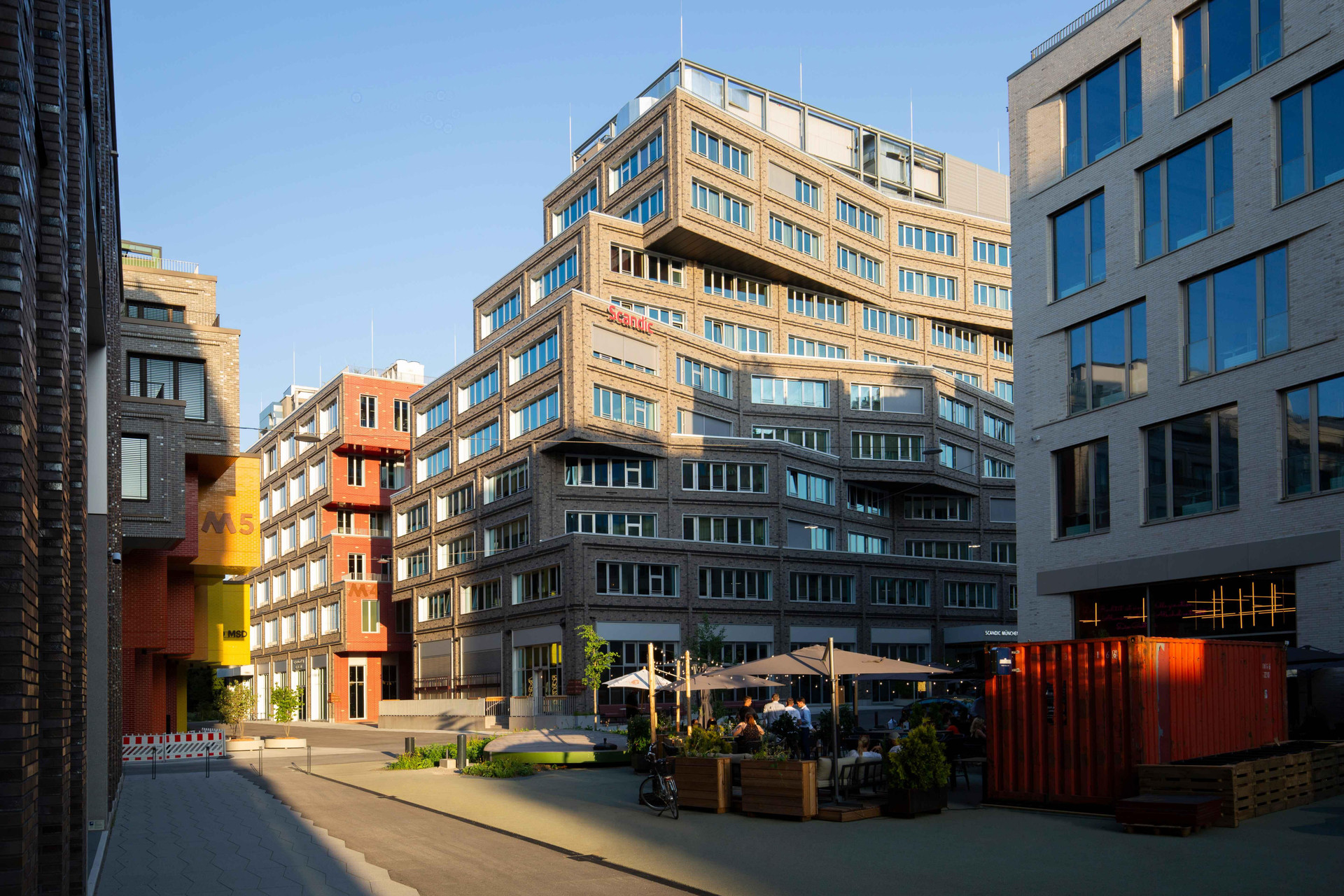 Vista Exterior Scandic München Macherei