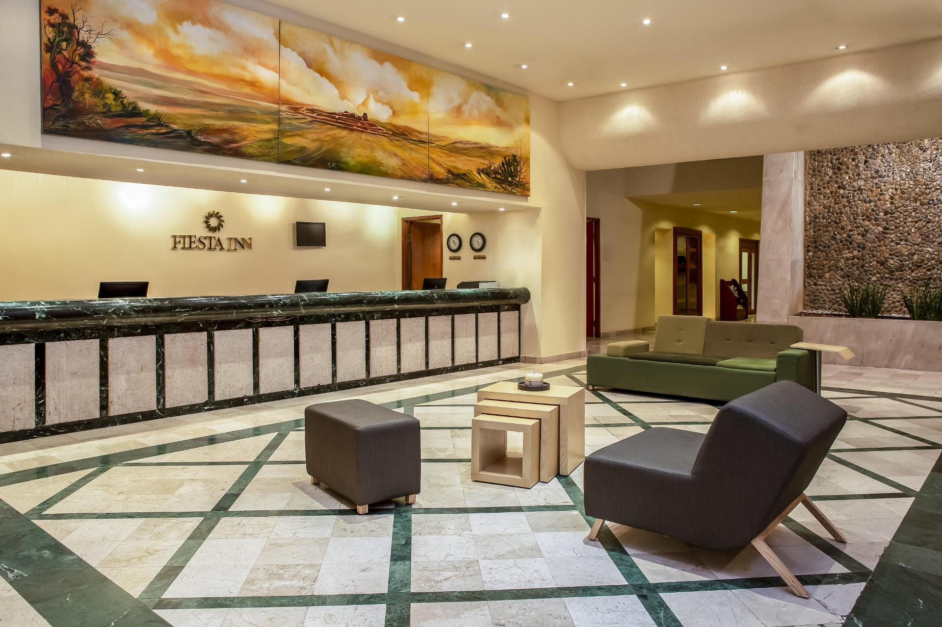 Vista Lobby Fiesta Inn Ciudad Juarez