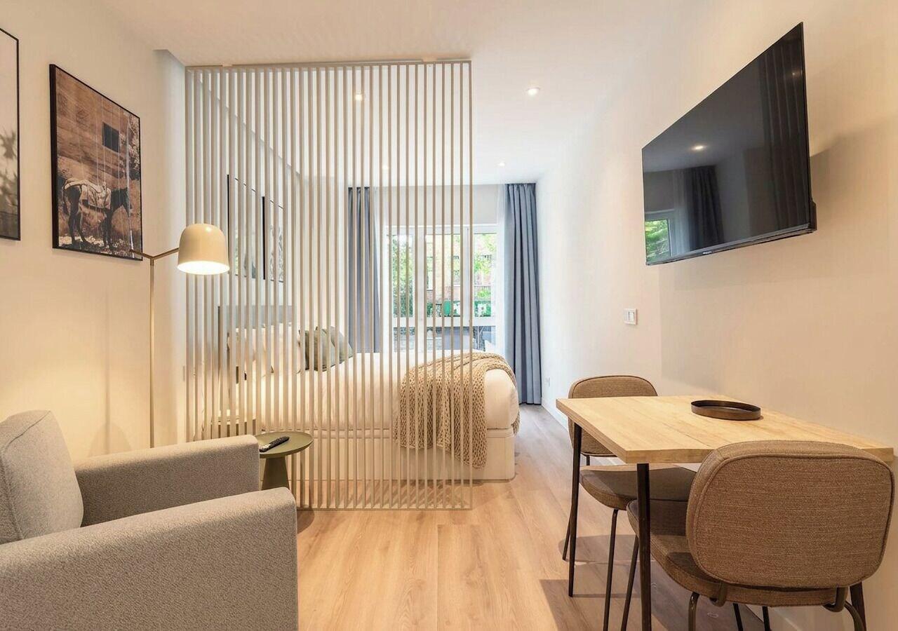 Habitación Limehome Madrid Calle Hurtado de Mendoza
