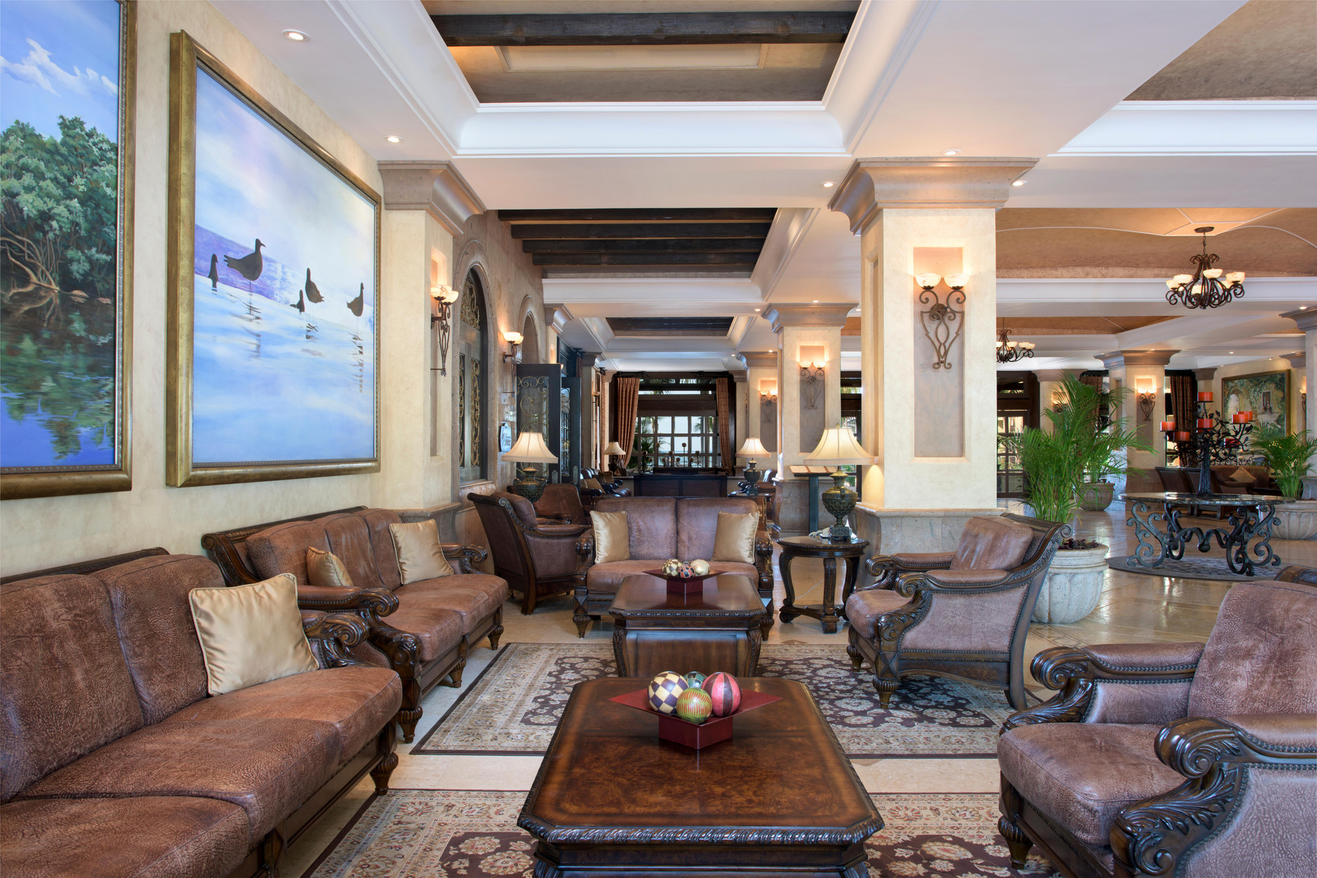 Vista Lobby Villa La Estancia Beach Resort&Spa Riviera Nayarit