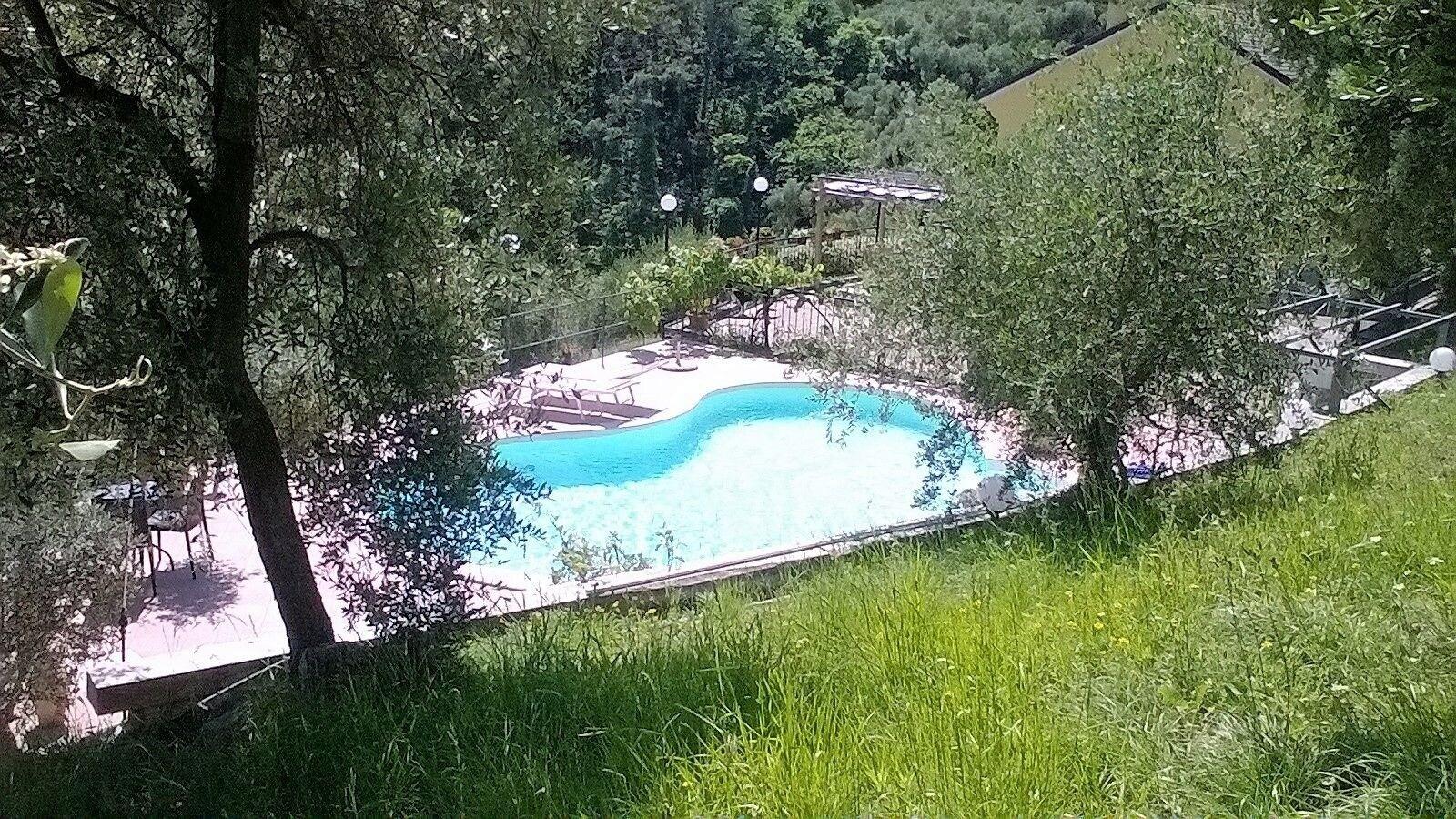 Vista Piscina B&B Villa Rosetta
