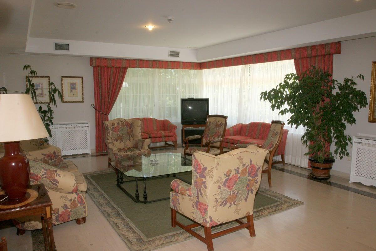 Vista Lobby Pousada de Portomarin