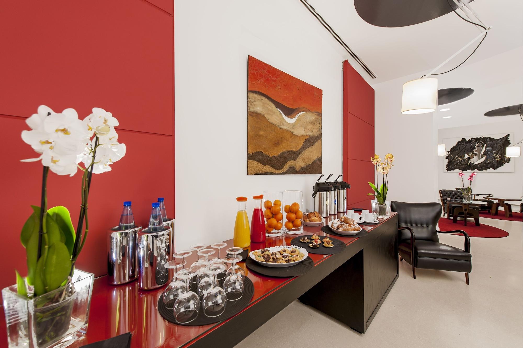 Vista Lobby Hotel Nord Nuova Roma