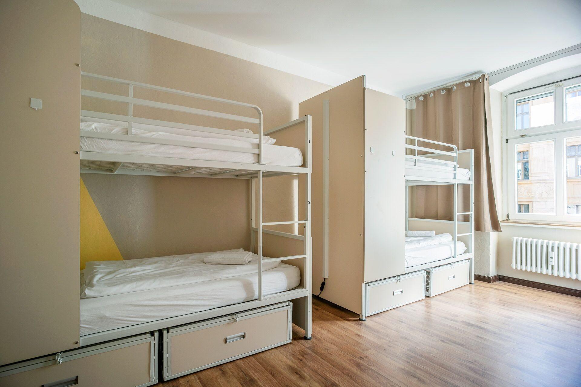 Habitación EastSeven Berlin Hostel