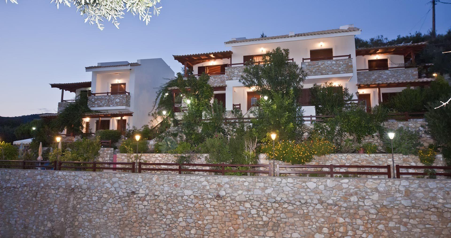 Vista Exterior Villa Maraki