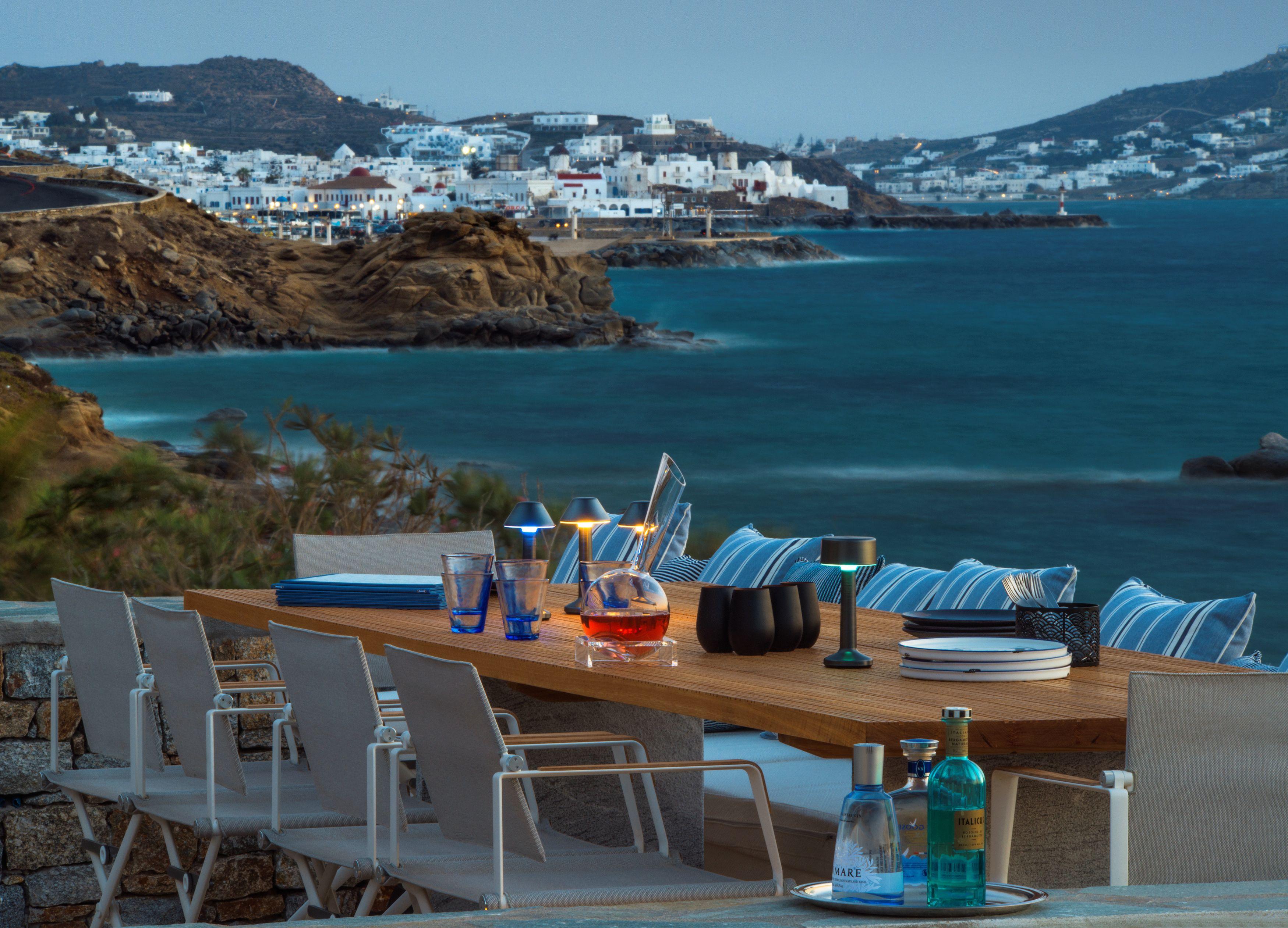 Restaurant Mykonos Riviera Hotel & Spa a member of Small Luxury Hotels of the World