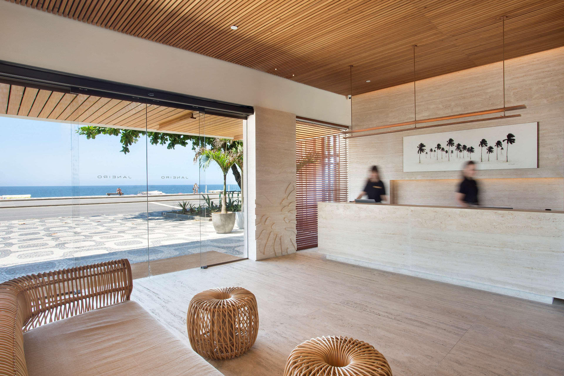 Vista Lobby JANEIRO Hotel