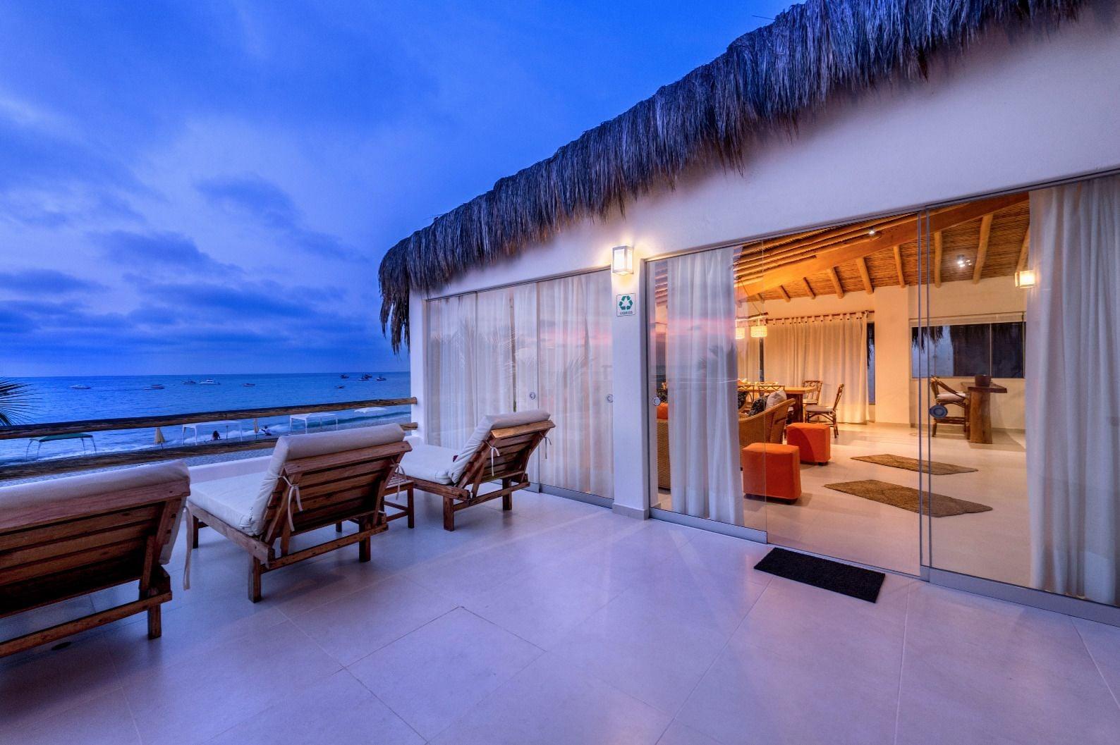 Vista Exterior Qalma Punta Sal