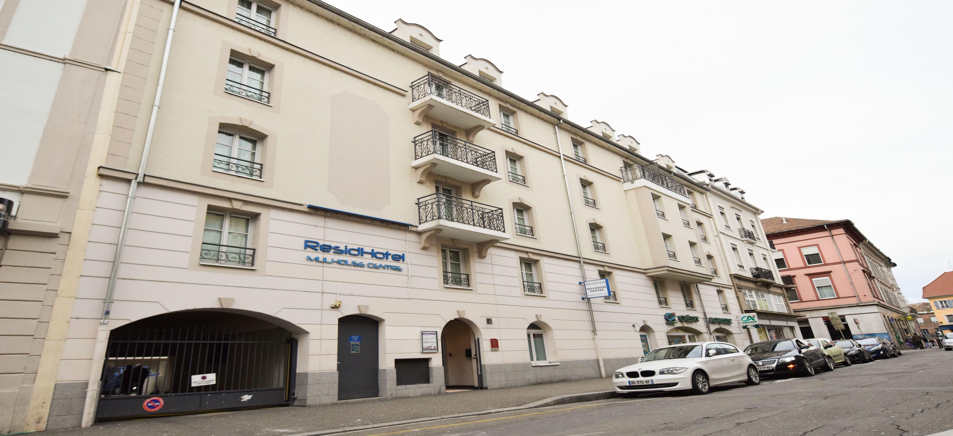 Vista Exterior Residhotel Mulhouse Centre