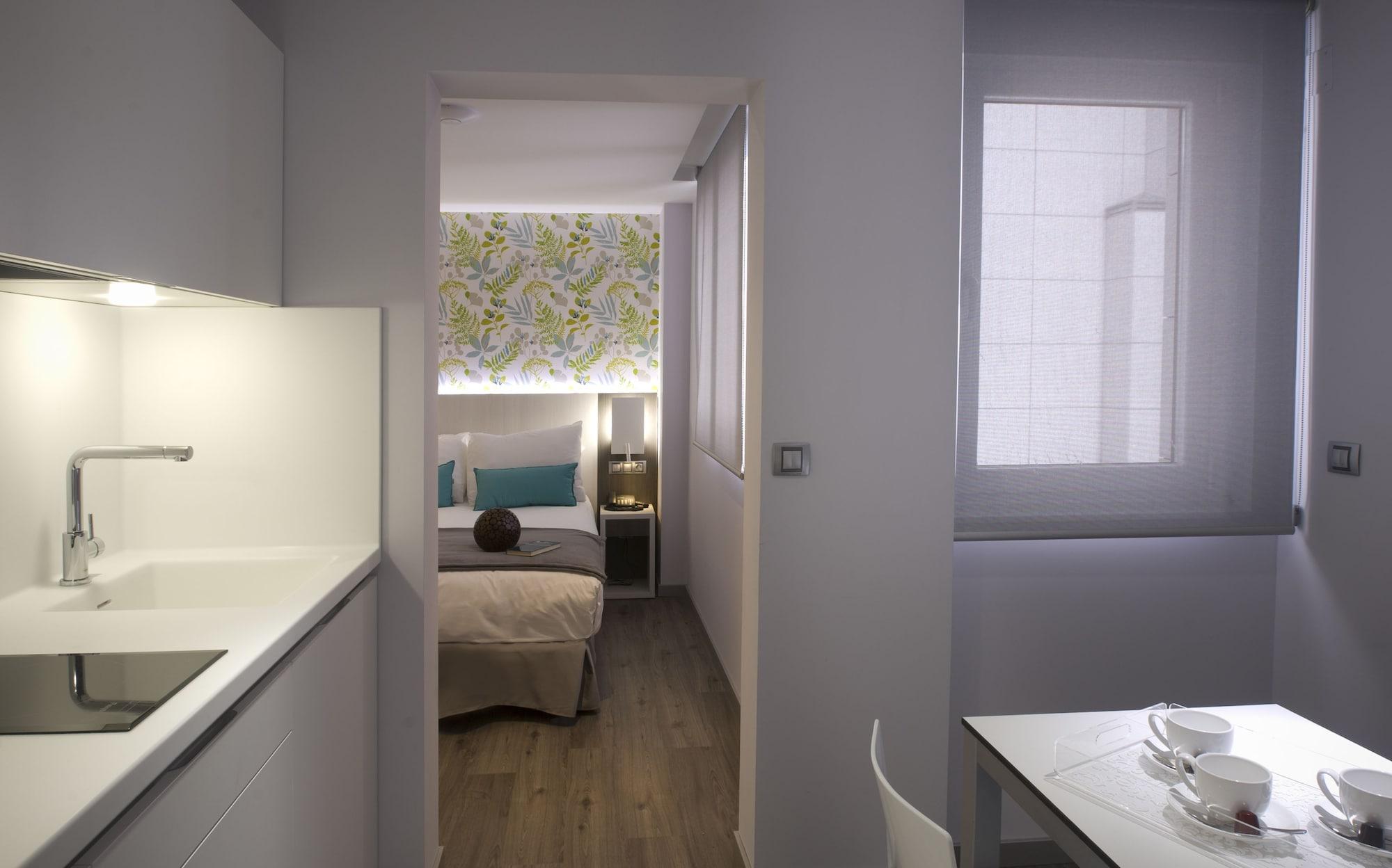 Equipamiento de Habitación Salamanca Suite Studios