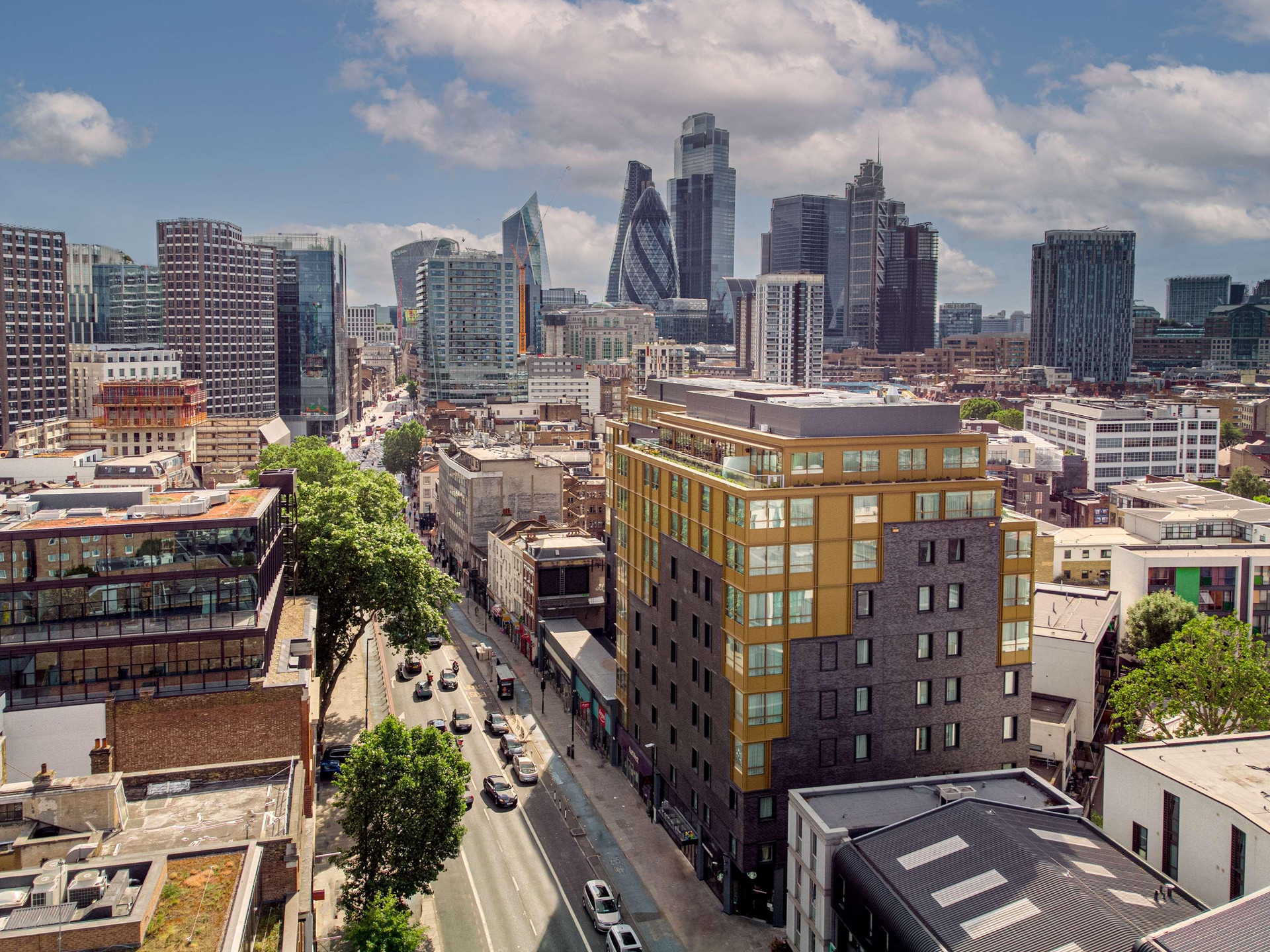 Vista Exterior Hyatt Place London City East